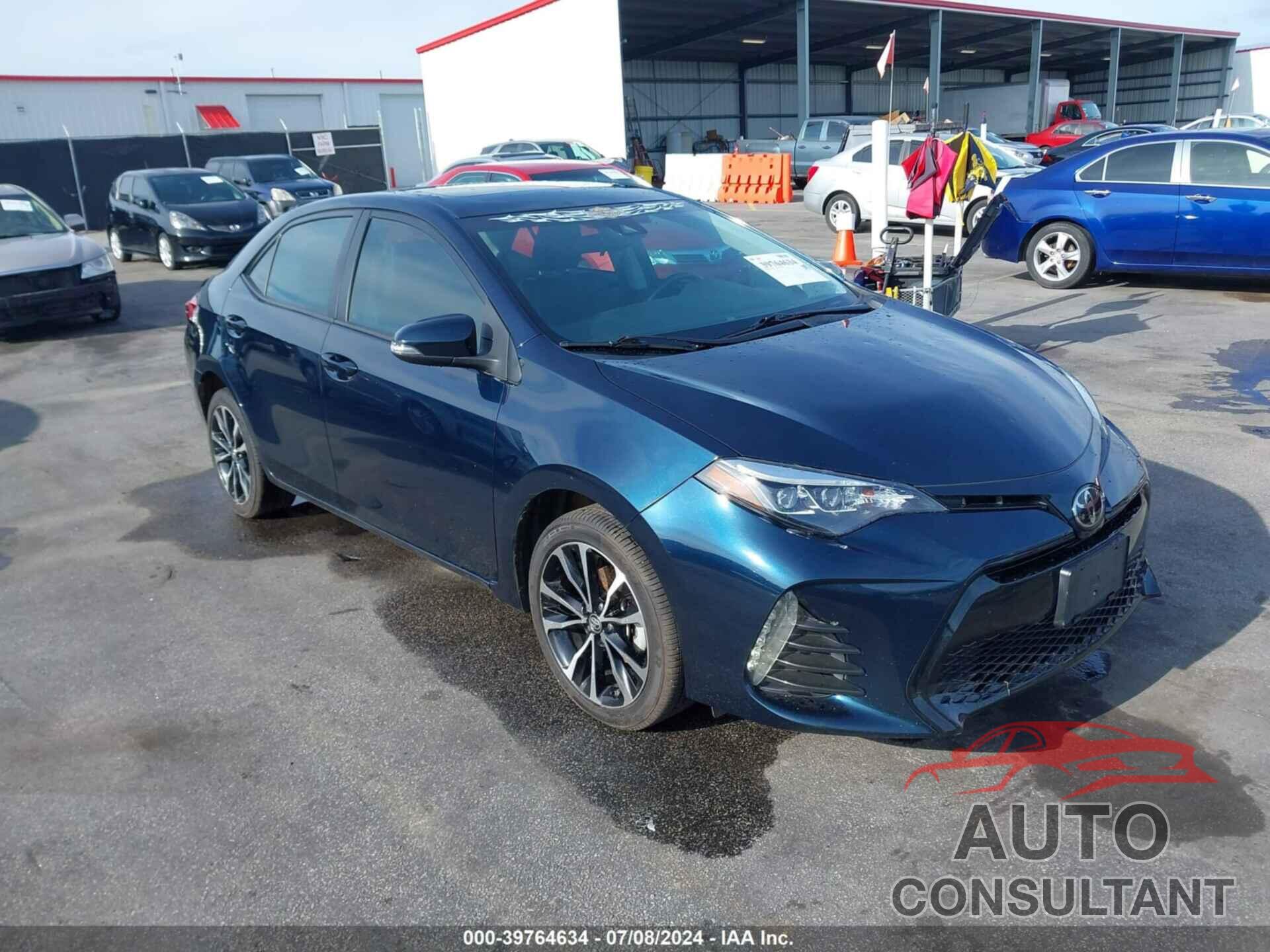 TOYOTA COROLLA 2019 - 5YFBURHE8KP893173
