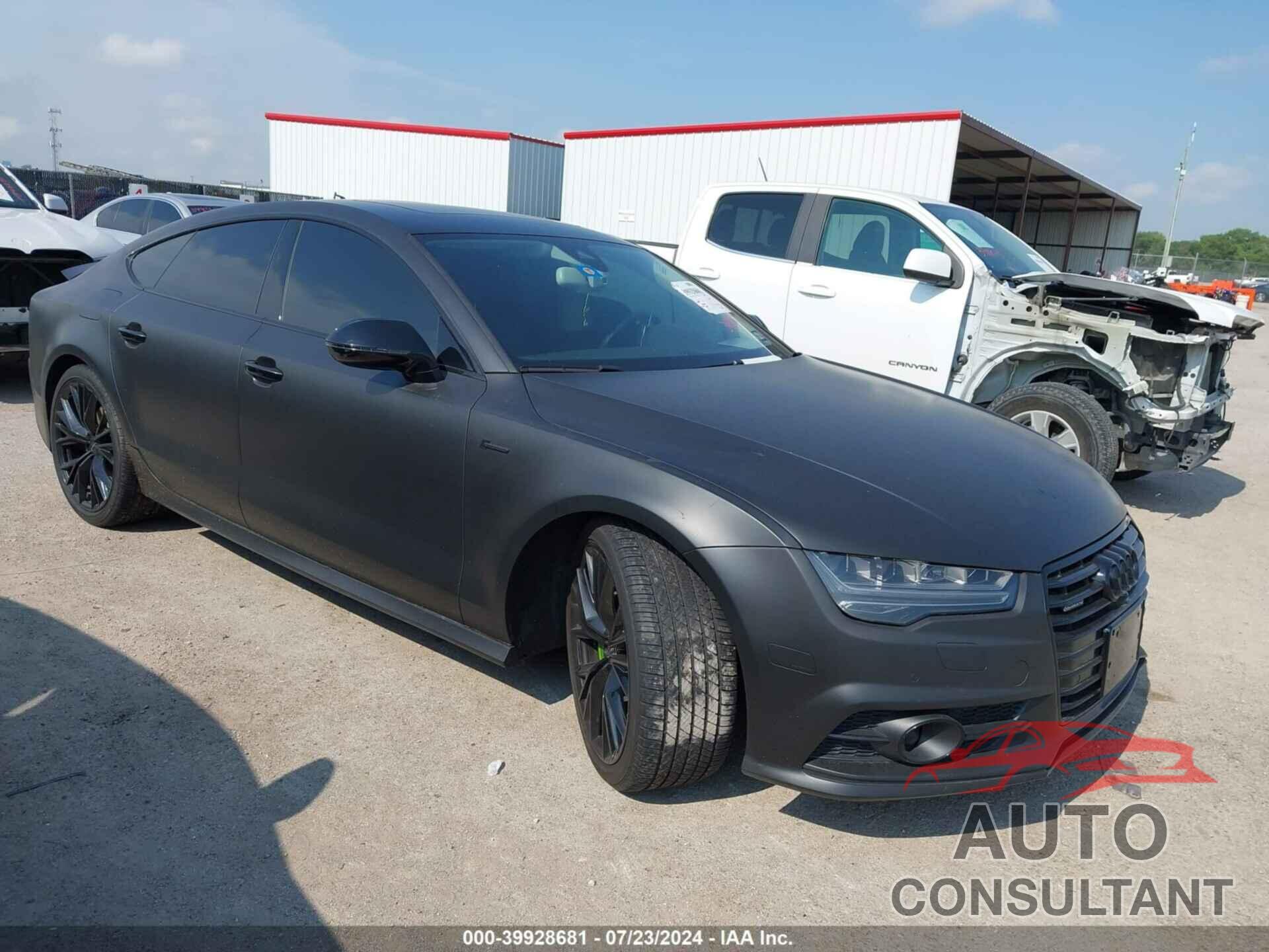 AUDI A7 2016 - WAUWGAFCXGN053375