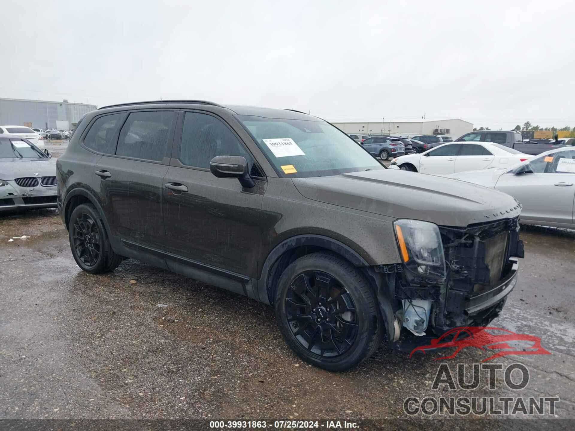 KIA TELLURIDE 2022 - 5XYP3DHC0NG309383