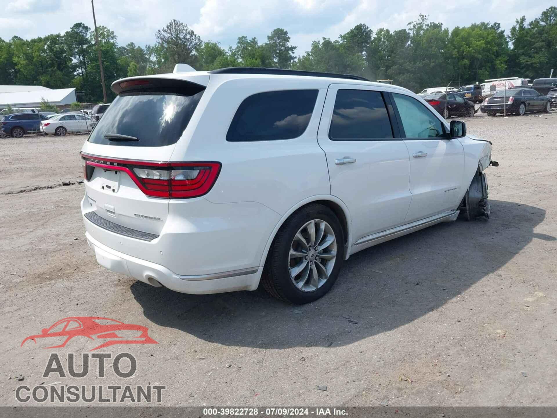 DODGE DURANGO 2022 - 1C4SDJET9NC219079