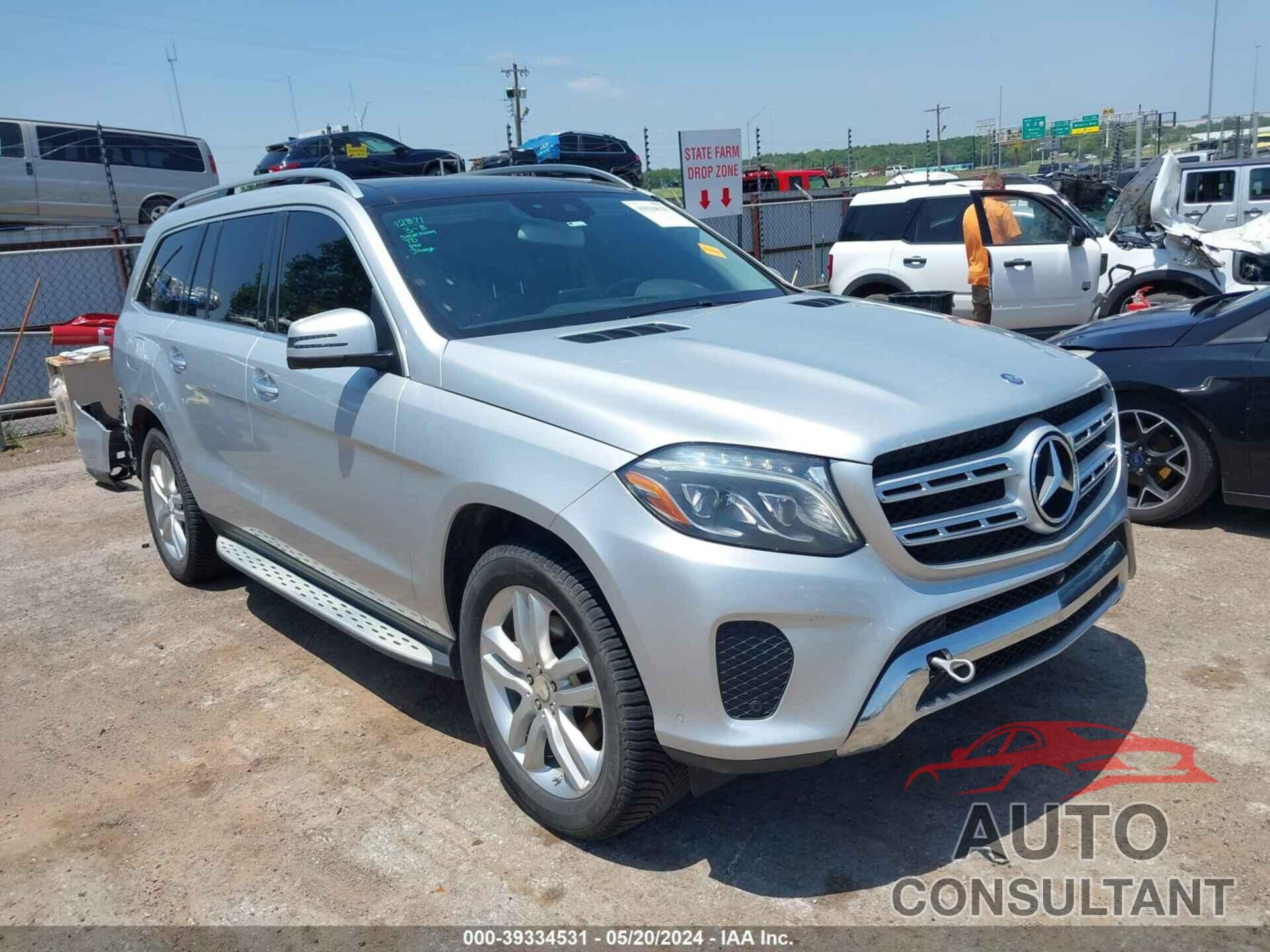 MERCEDES-BENZ GLS 450 2017 - 4JGDF6EE2HA774288