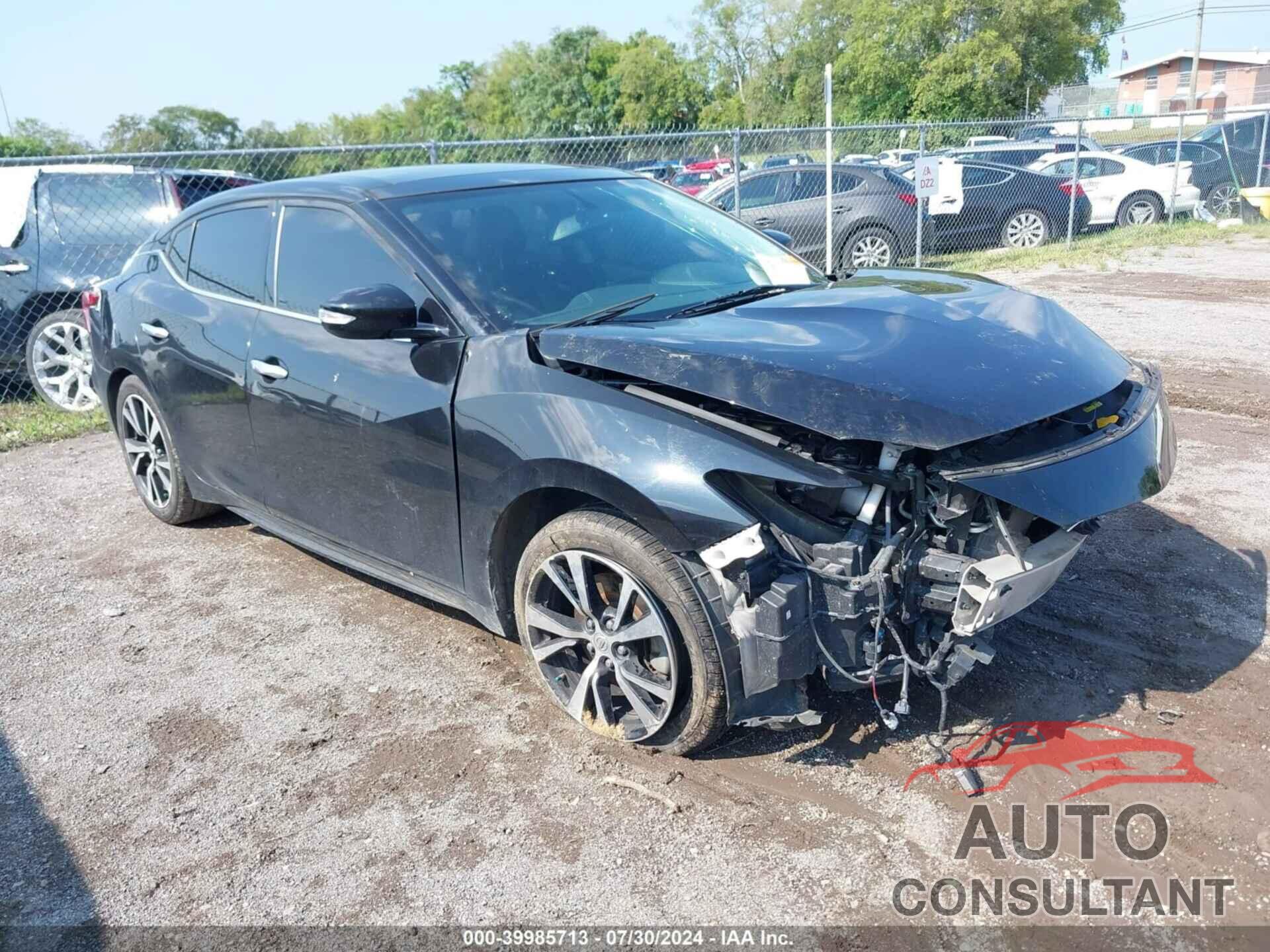 NISSAN MAXIMA 2018 - 1N4AA6AP4JC392695