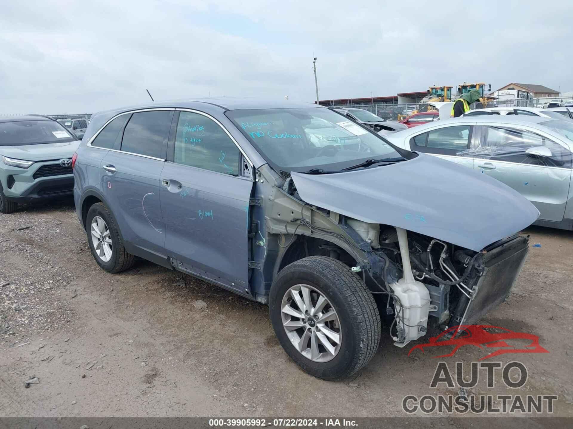 KIA SORENTO 2020 - 5XYPGDA51LG620477