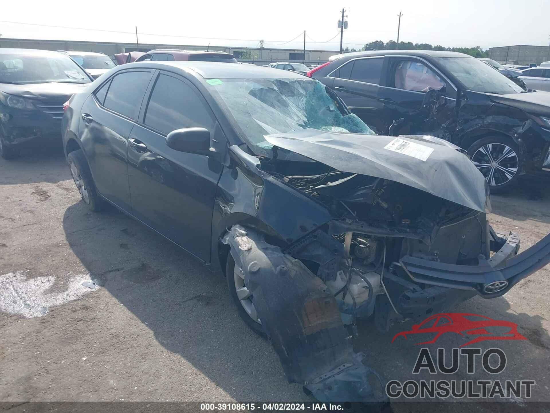 TOYOTA COROLLA 2016 - 2T1BURHE9GC562285