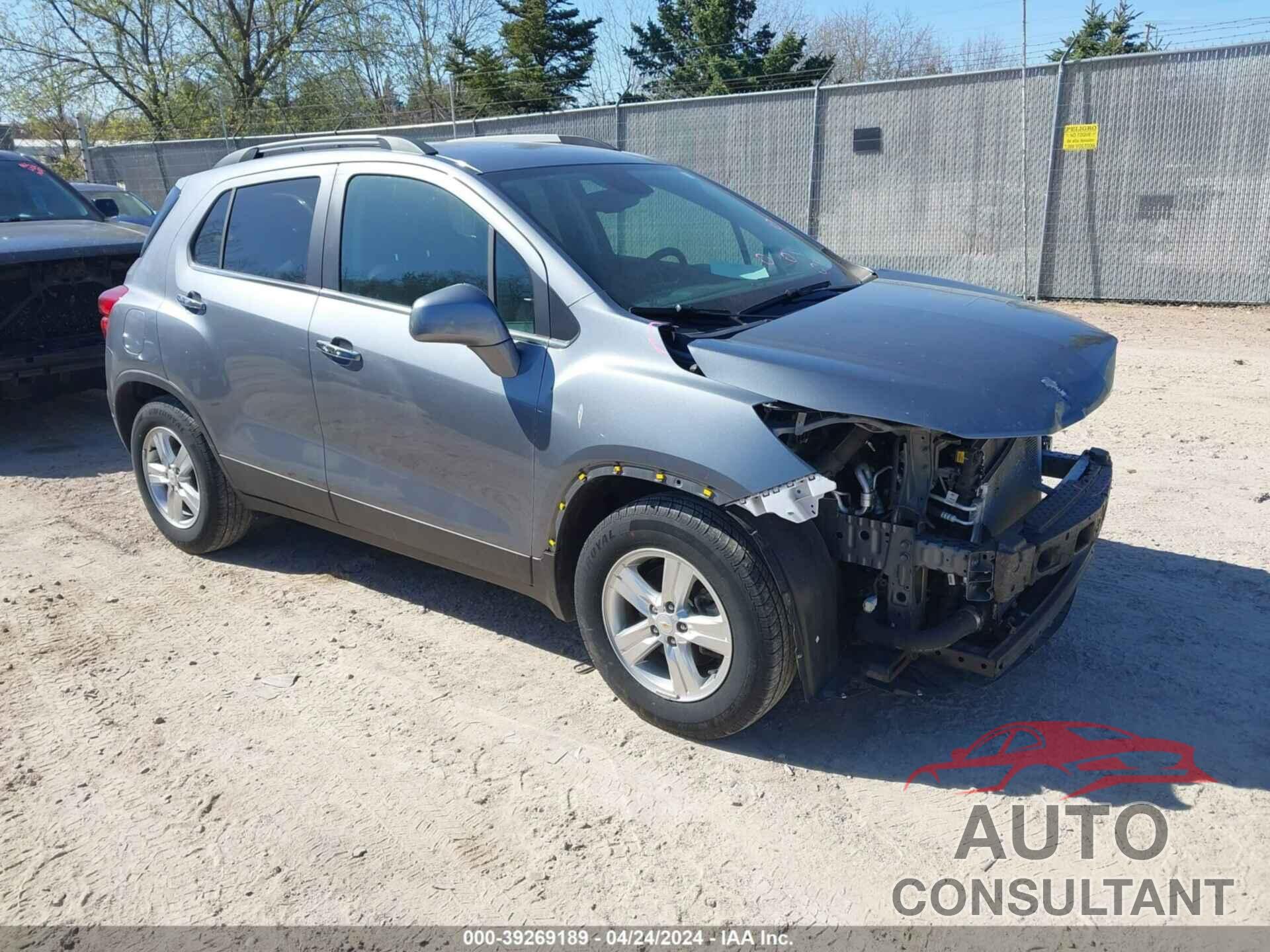 CHEVROLET TRAX 2019 - KL7CJLSB1KB760274