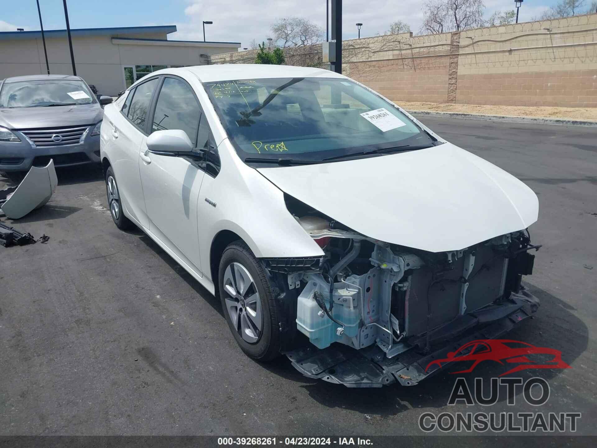 TOYOTA PRIUS 2016 - JTDKARFU3G3527639