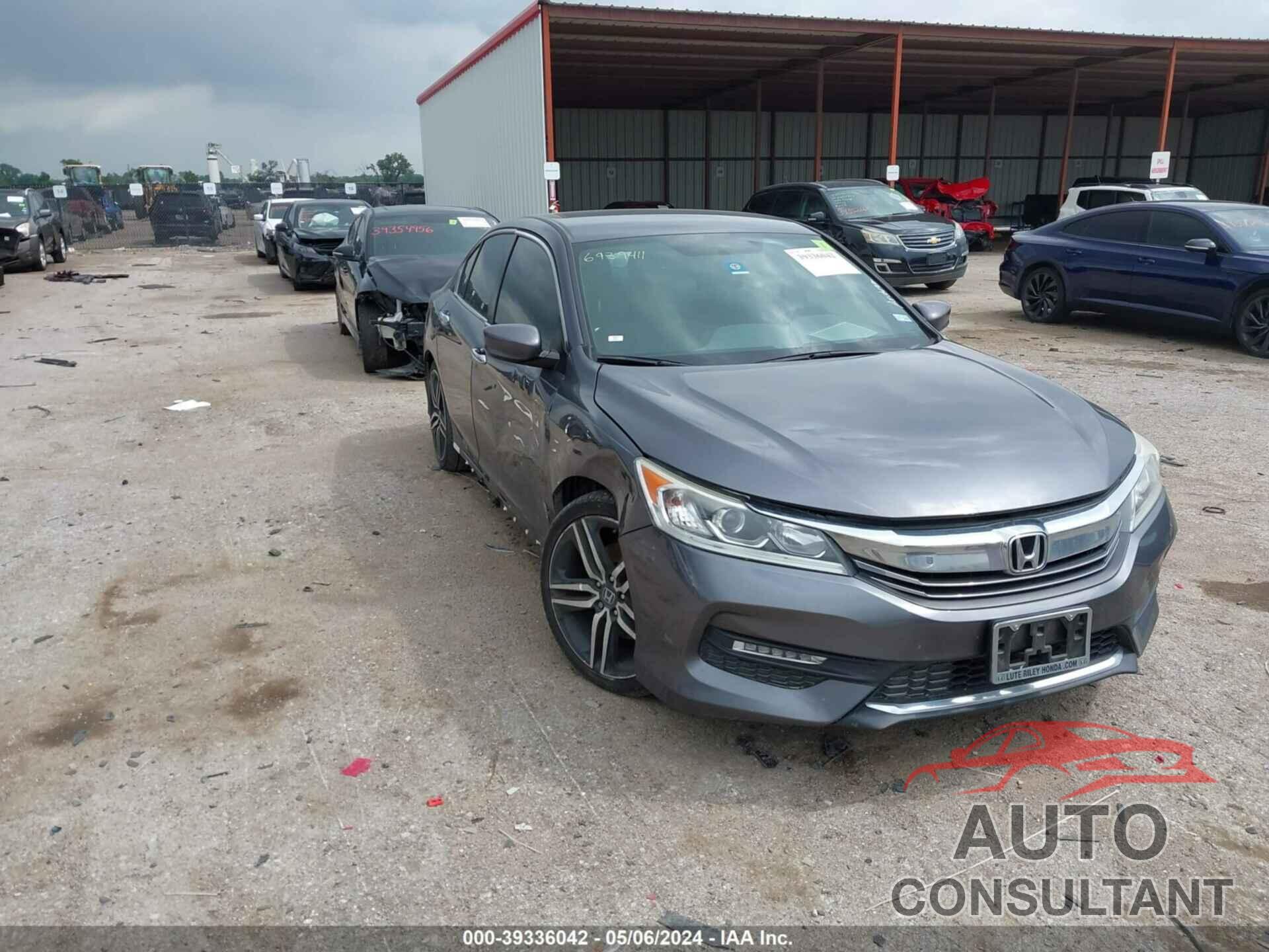 HONDA ACCORD 2017 - 1HGCR2F59HA186596