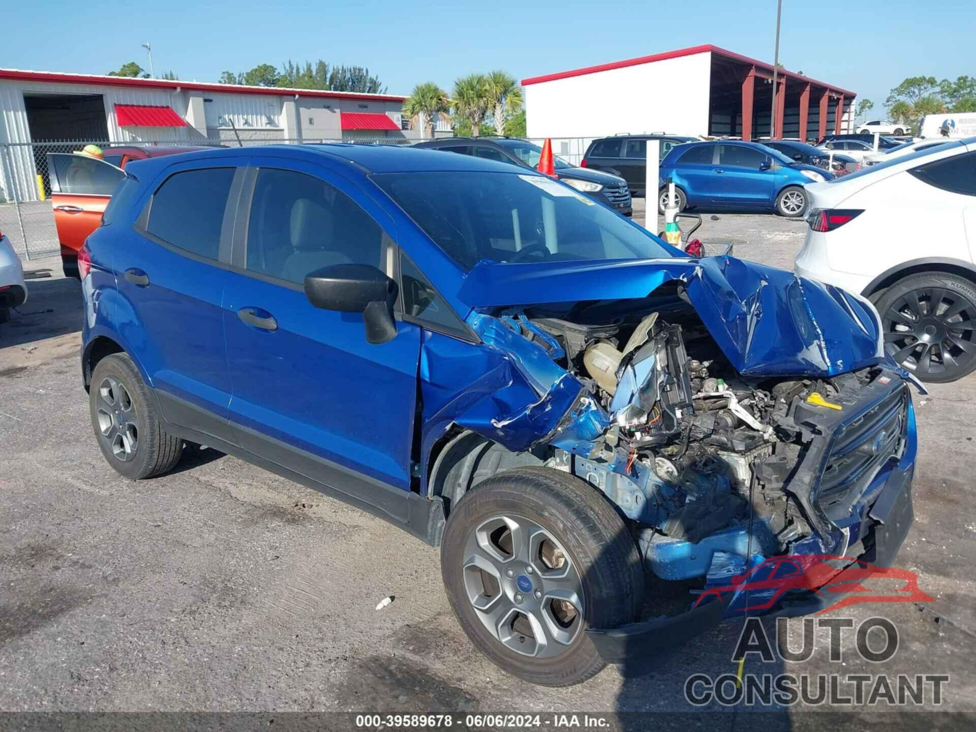 FORD ECOSPORT 2019 - MAJ3S2FE9KC294625