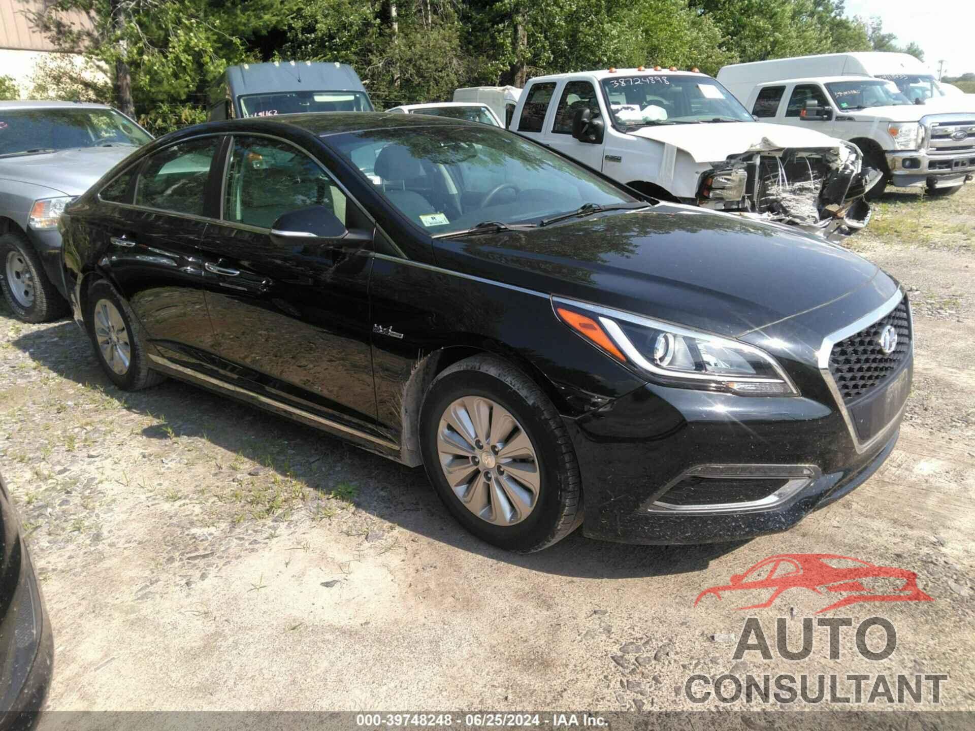 HYUNDAI SONATA HYBRID 2016 - KMHE24L16GA036089