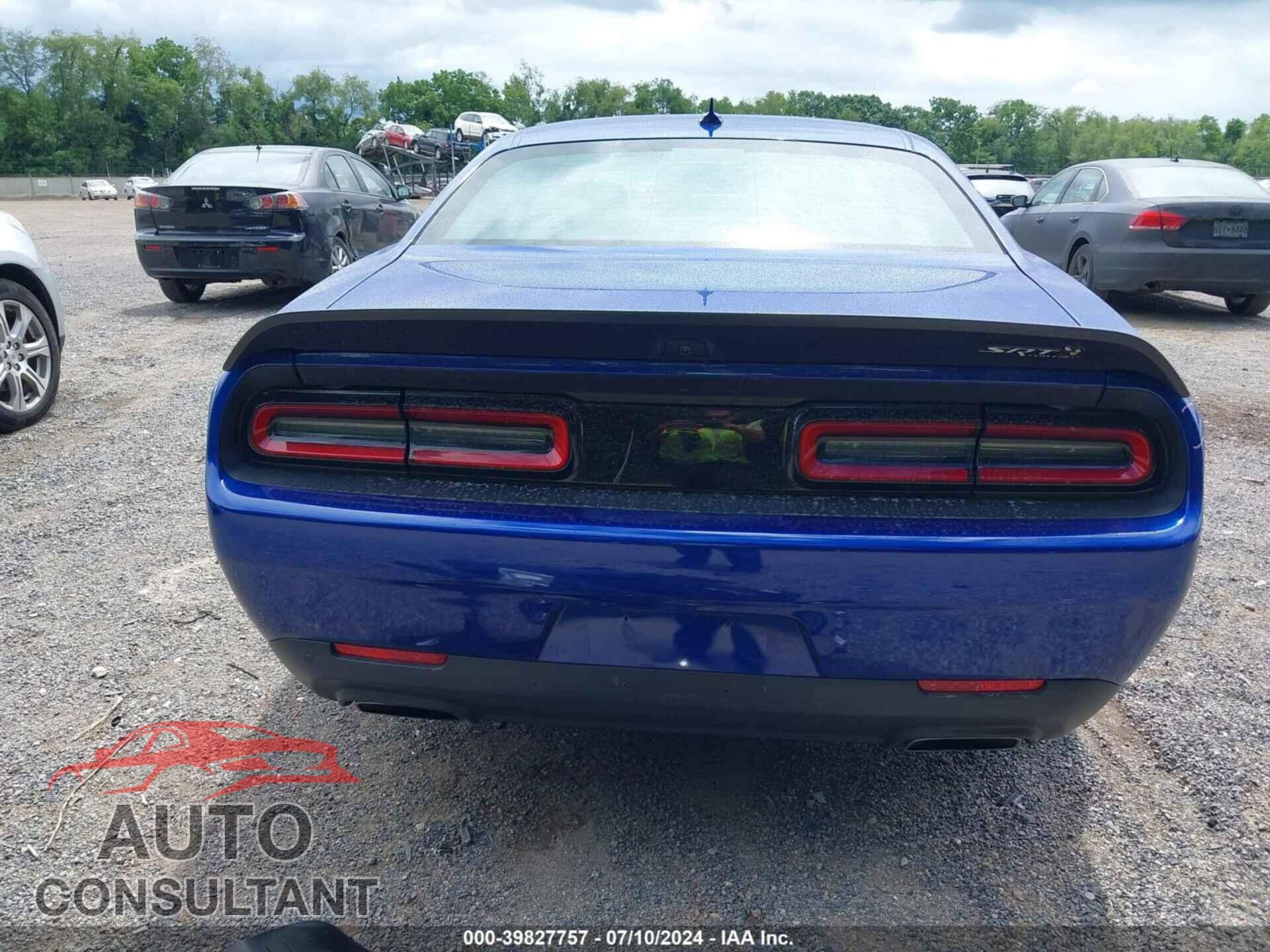 DODGE CHALLENGER 2019 - 2C3CDZFJ2KH691394