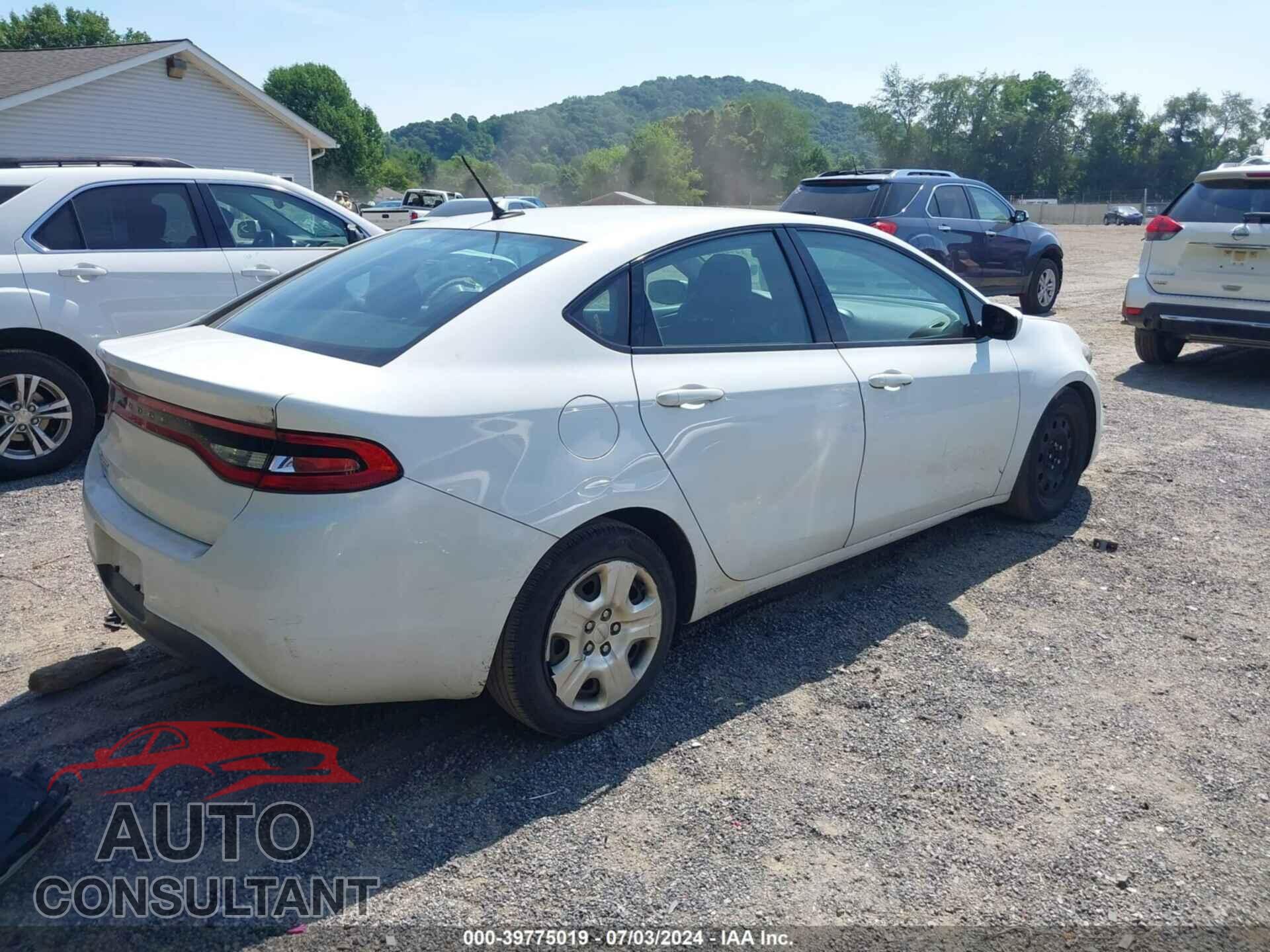 DODGE DART 2016 - 1C3CDFAA3GD564745