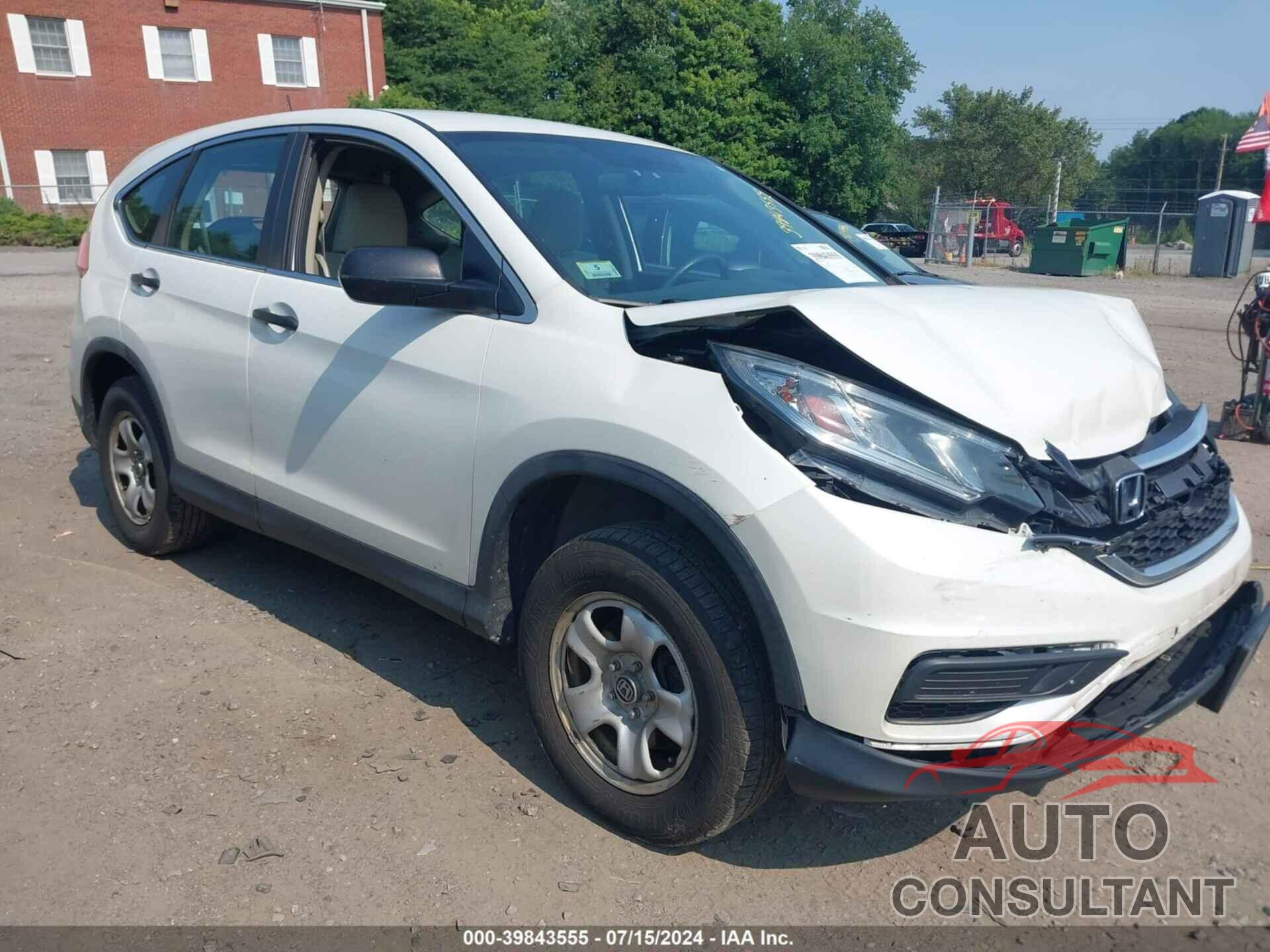 HONDA CR-V 2016 - 5J6RM4H38GL115515