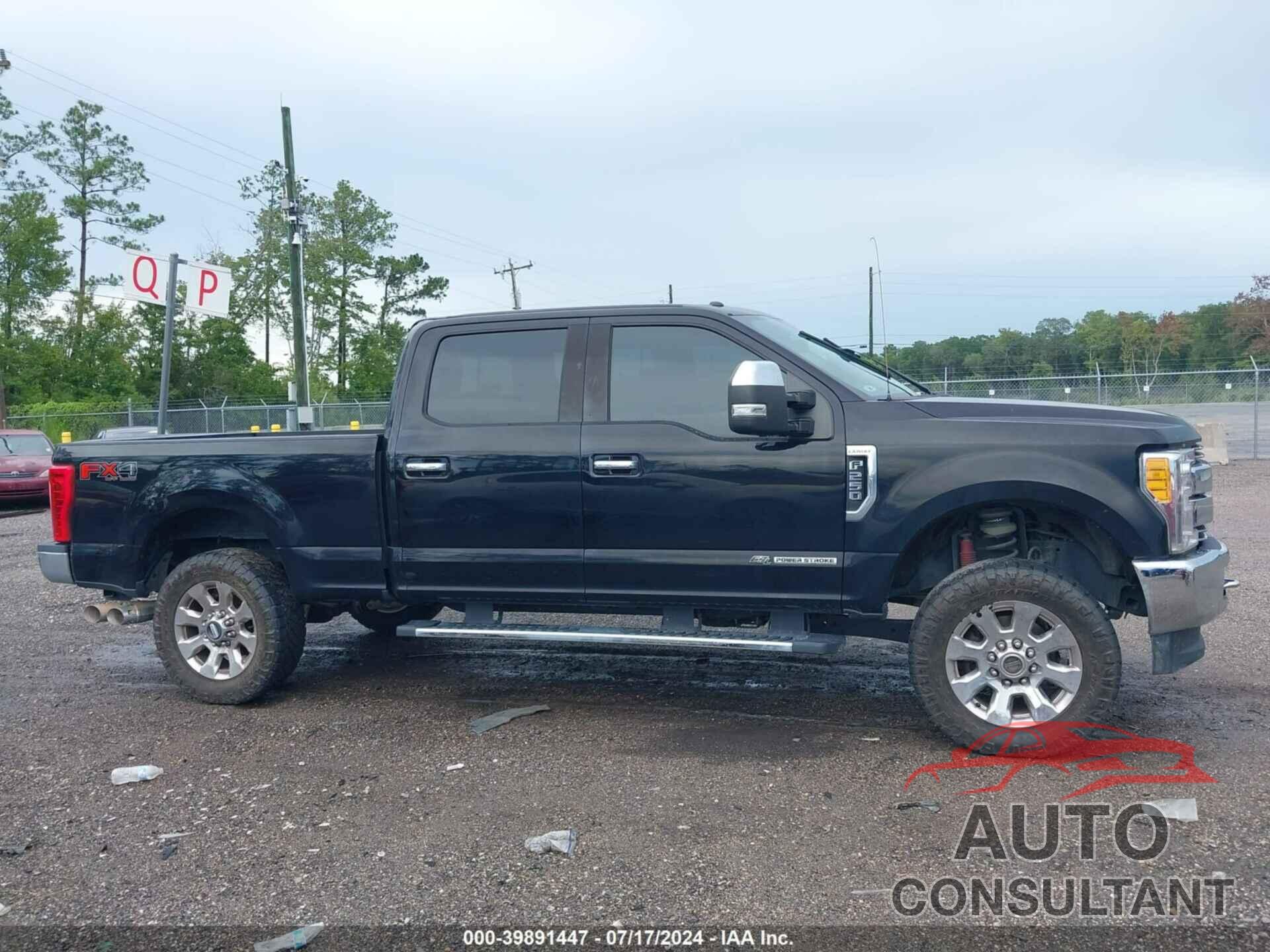 FORD F-250 2017 - 1FT7W2BT6HEF07435