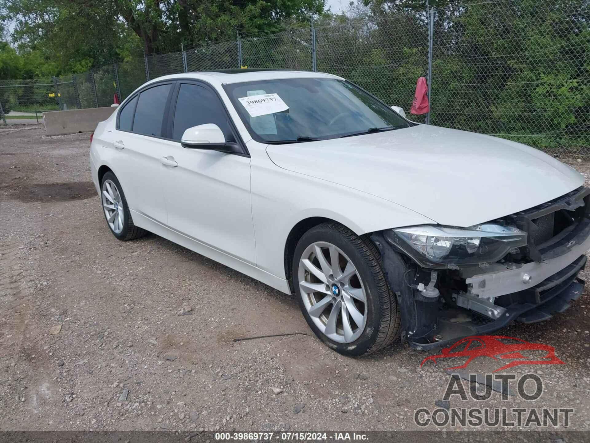 BMW 320I 2017 - WBA8E5G35HNU44259