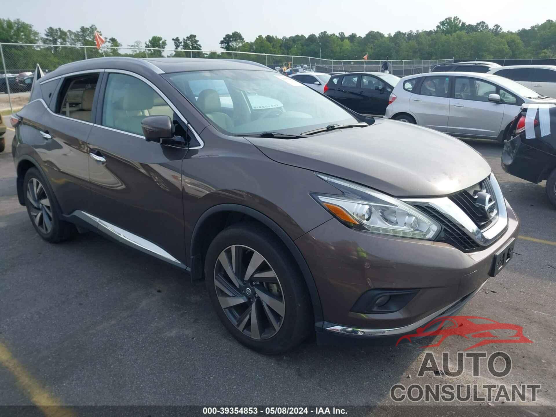 NISSAN MURANO 2016 - 5N1AZ2MG4GN150666