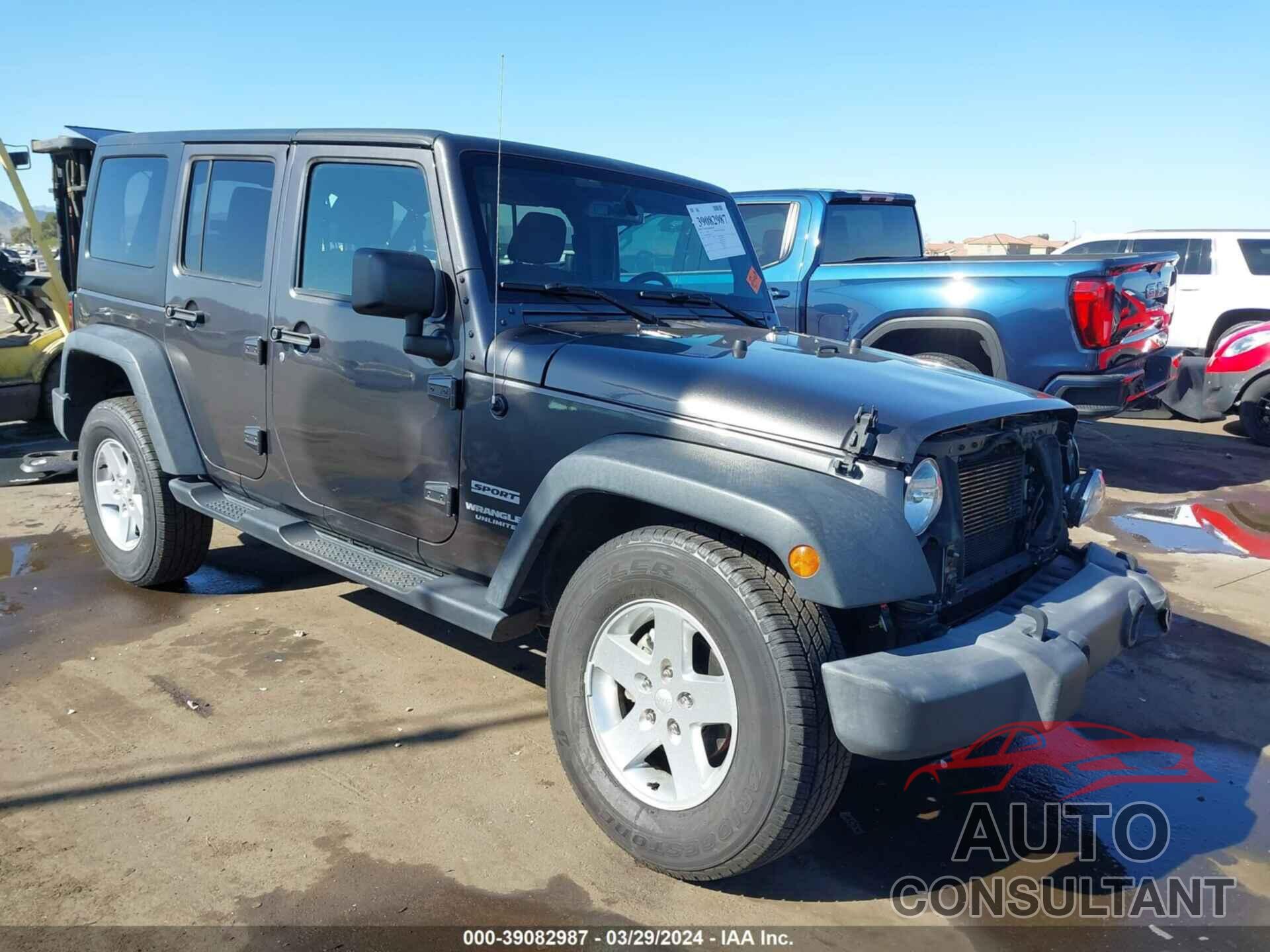 JEEP WRANGLER UNLIMITED 2017 - 1C4BJWDG5HL589119