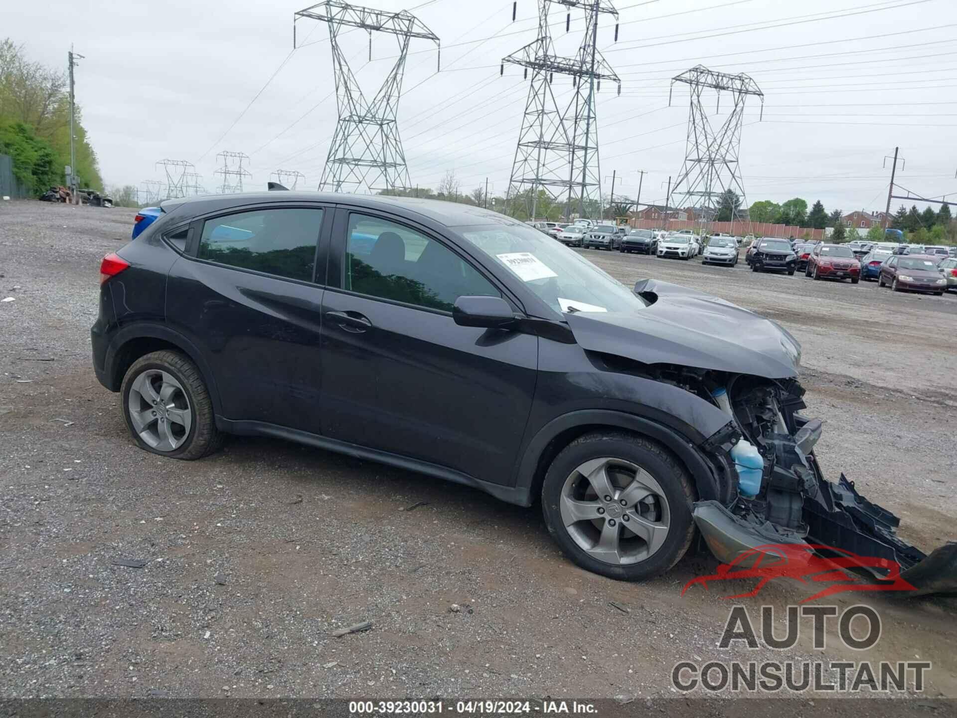 HONDA HR-V 2016 - 3CZRU6H37GM710186