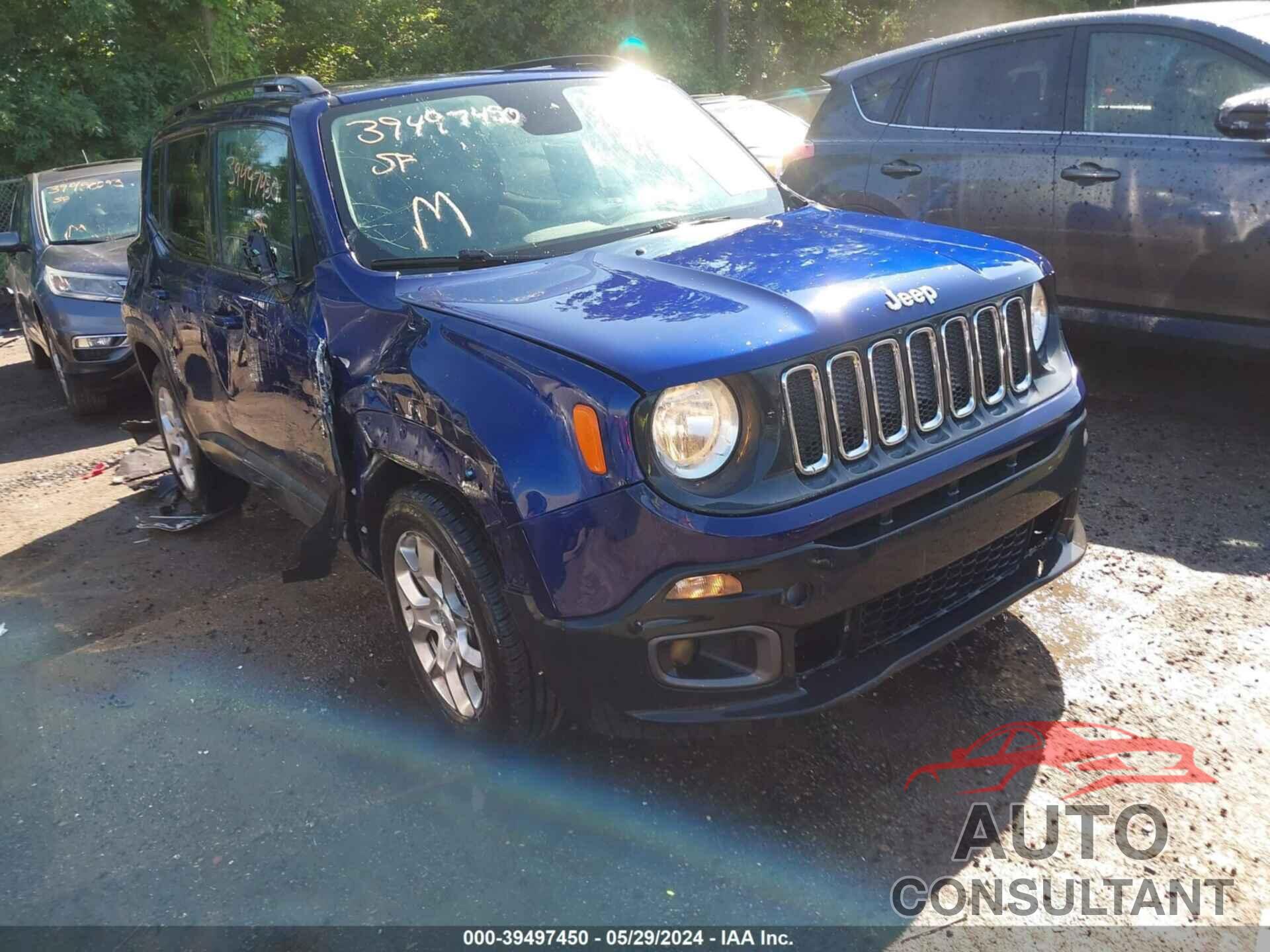 JEEP RENEGADE 2017 - ZACCJABB4HPE79205