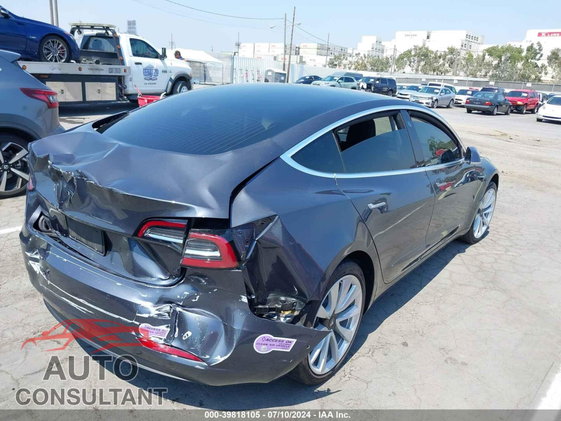 TESLA MODEL 3 2019 - 5YJ3E1EA7KF311208
