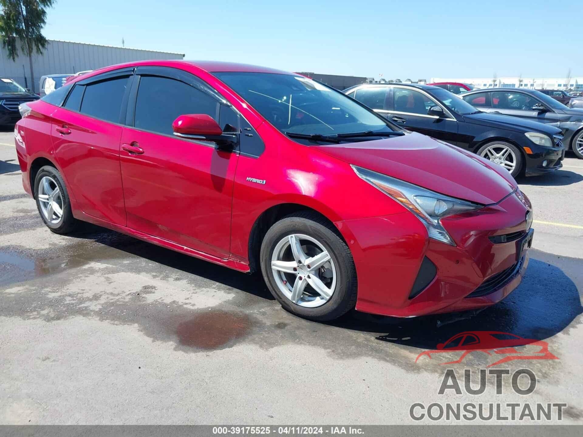 TOYOTA PRIUS 2017 - JTDKBRFU7H3568726