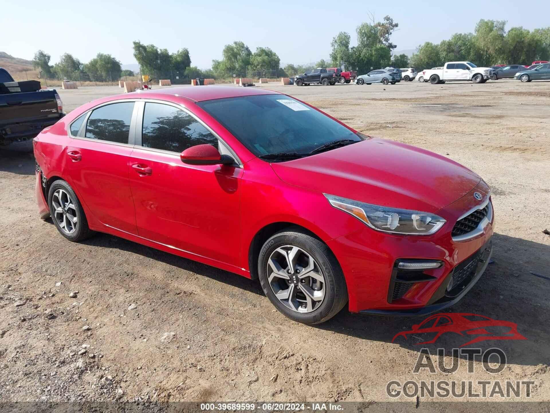 KIA FORTE 2021 - 3KPF24AD8ME324453