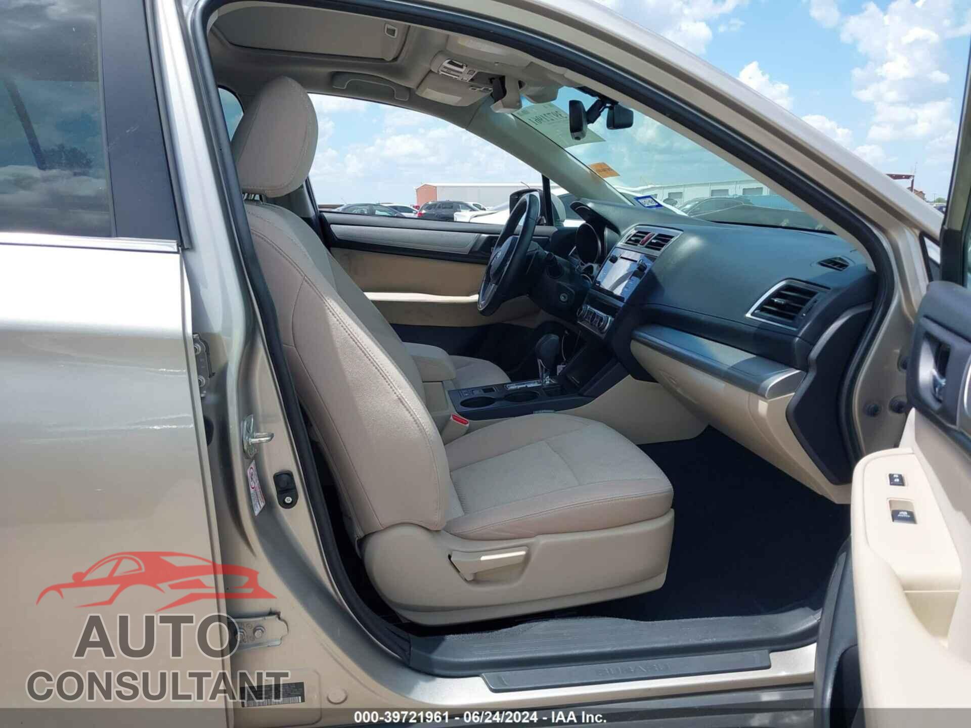 SUBARU OUTBACK 2017 - 4S4BSAHC9H3266355