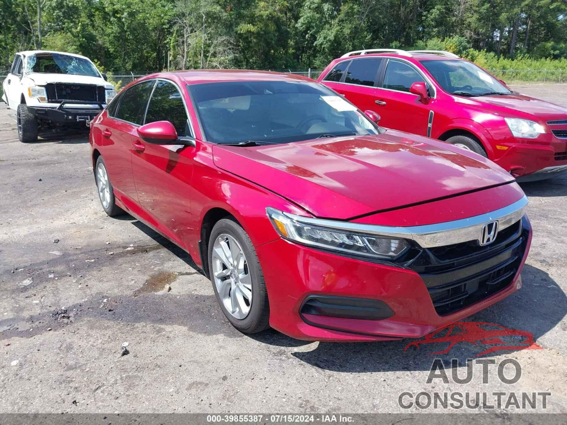 HONDA ACCORD 2018 - 1HGCV1F19JA169449