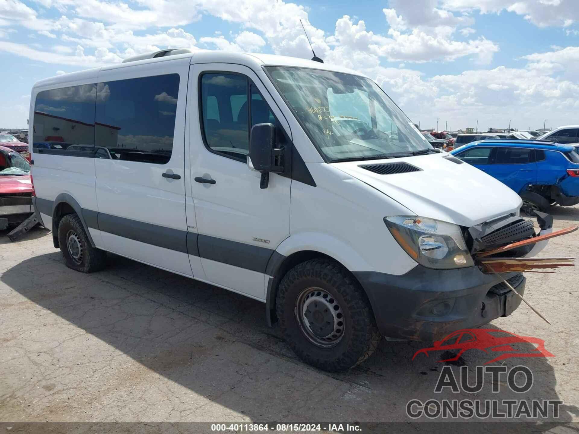 MERCEDES-BENZ SPRINTER 2500 2016 - WDZPE7DD9GP303222