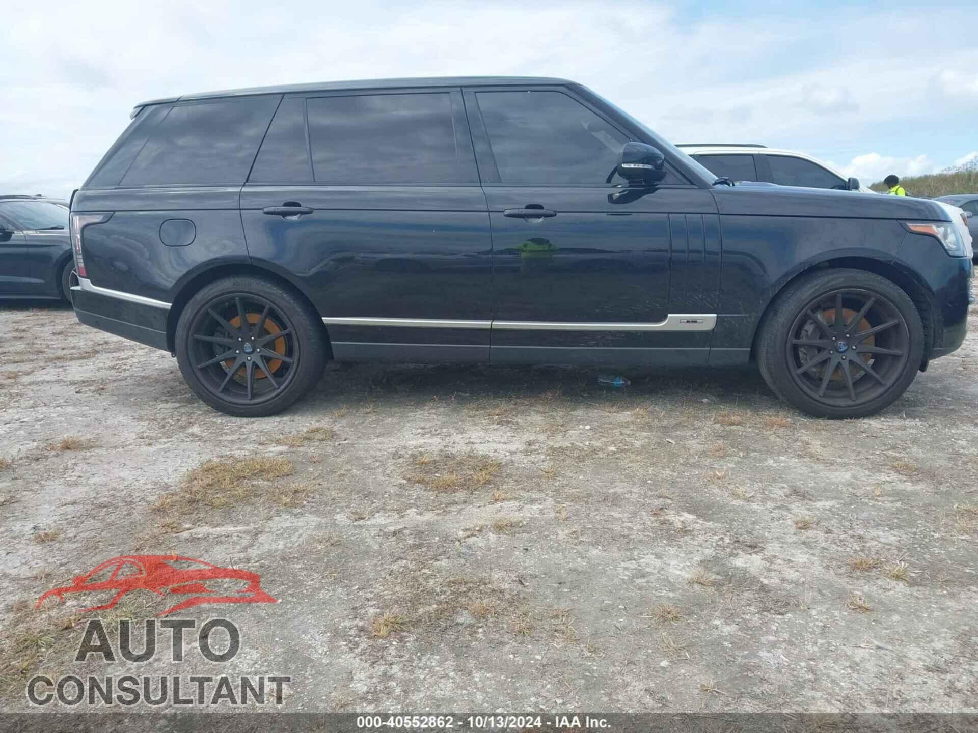 LAND ROVER RANGE ROVER 2016 - SALGS3EF0GA284282