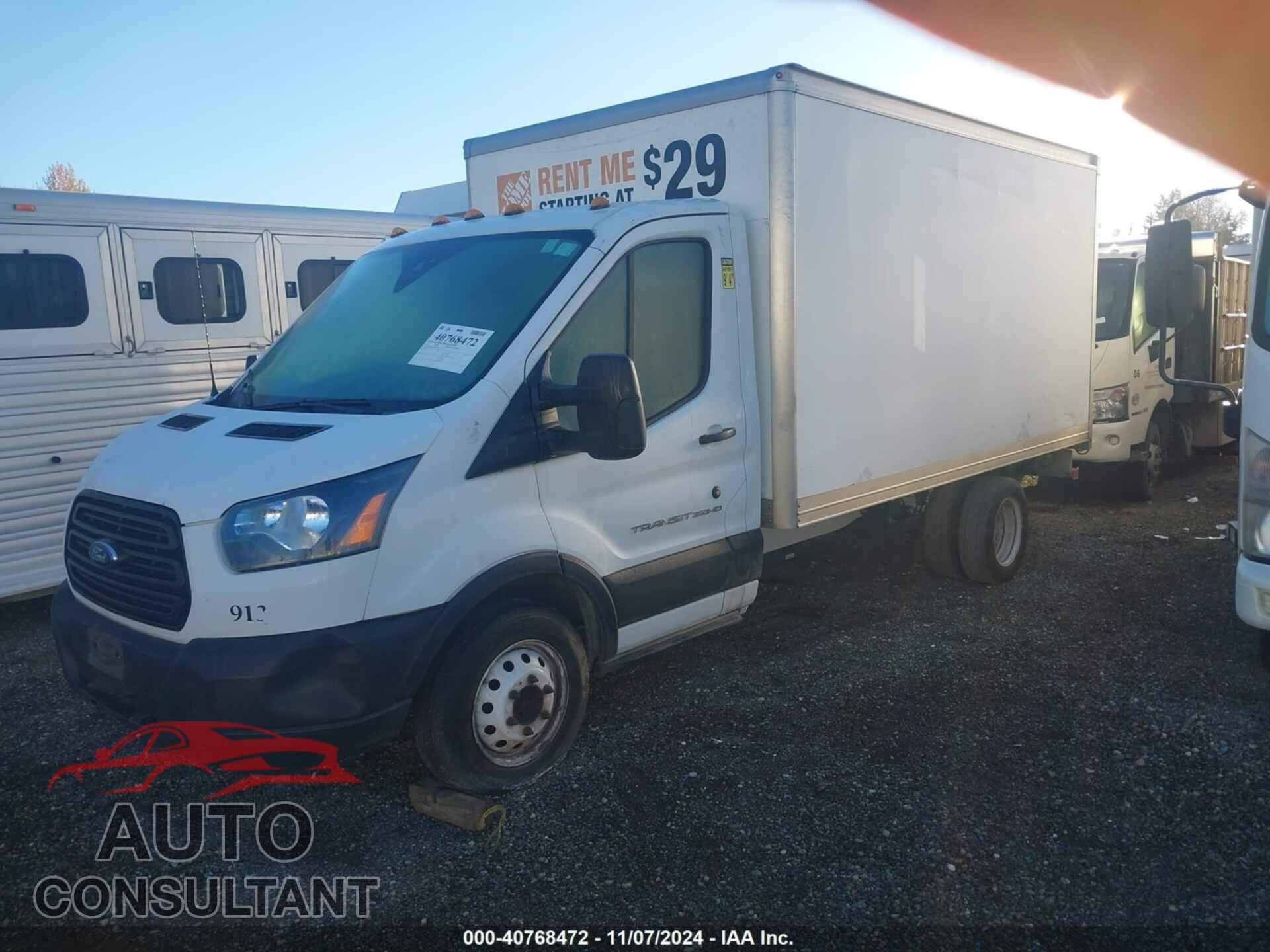 FORD TRANSIT-350 CAB 2019 - 1FDBF8ZM2KKA68220
