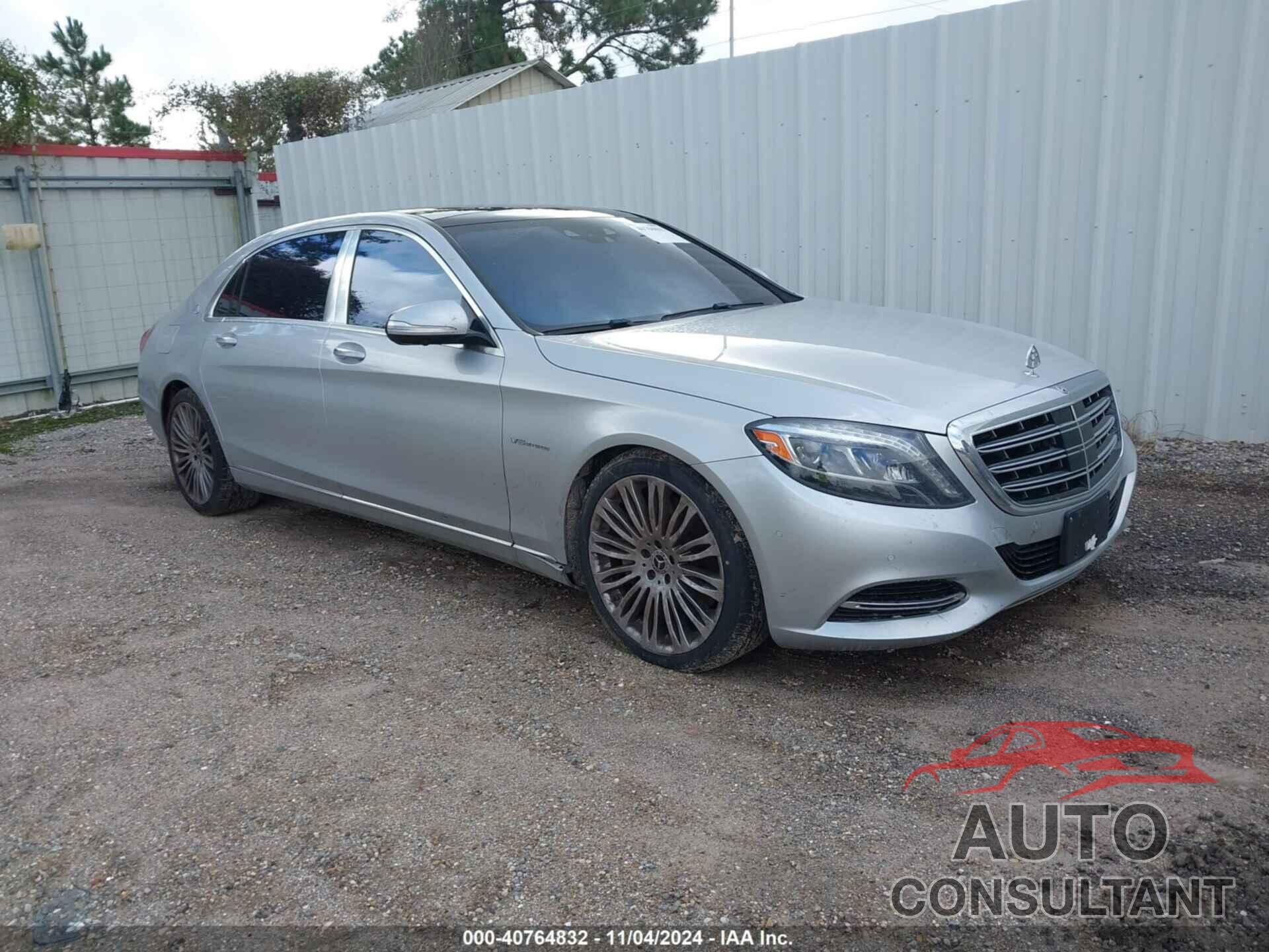 MERCEDES-BENZ MAYBACH S 550 2017 - WDDUX8FB7HA324465
