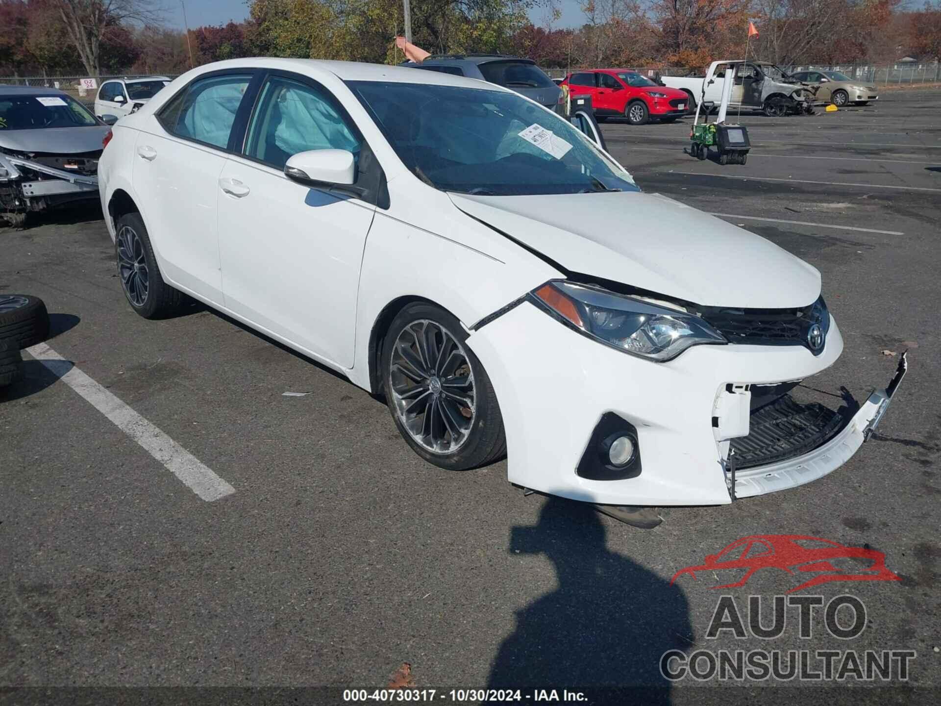 TOYOTA COROLLA 2014 - 2T1BURHE0EC124560