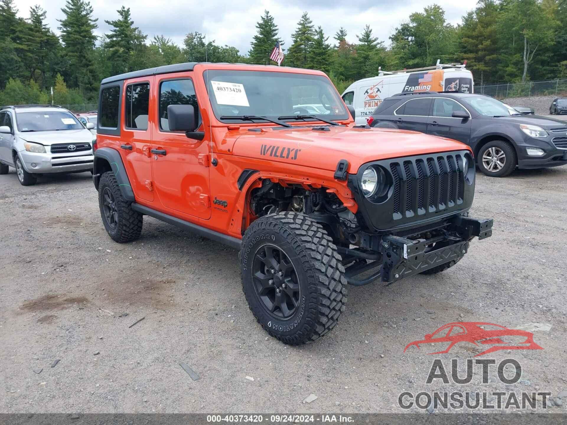 JEEP WRANGLER UNLIMITED 2020 - 1C4HJXDG4LW264937
