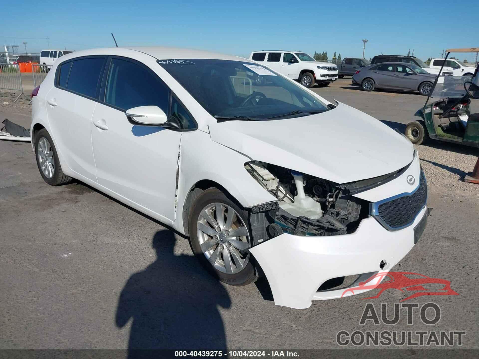 KIA FORTE 2016 - KNAFX5A8XG5494787