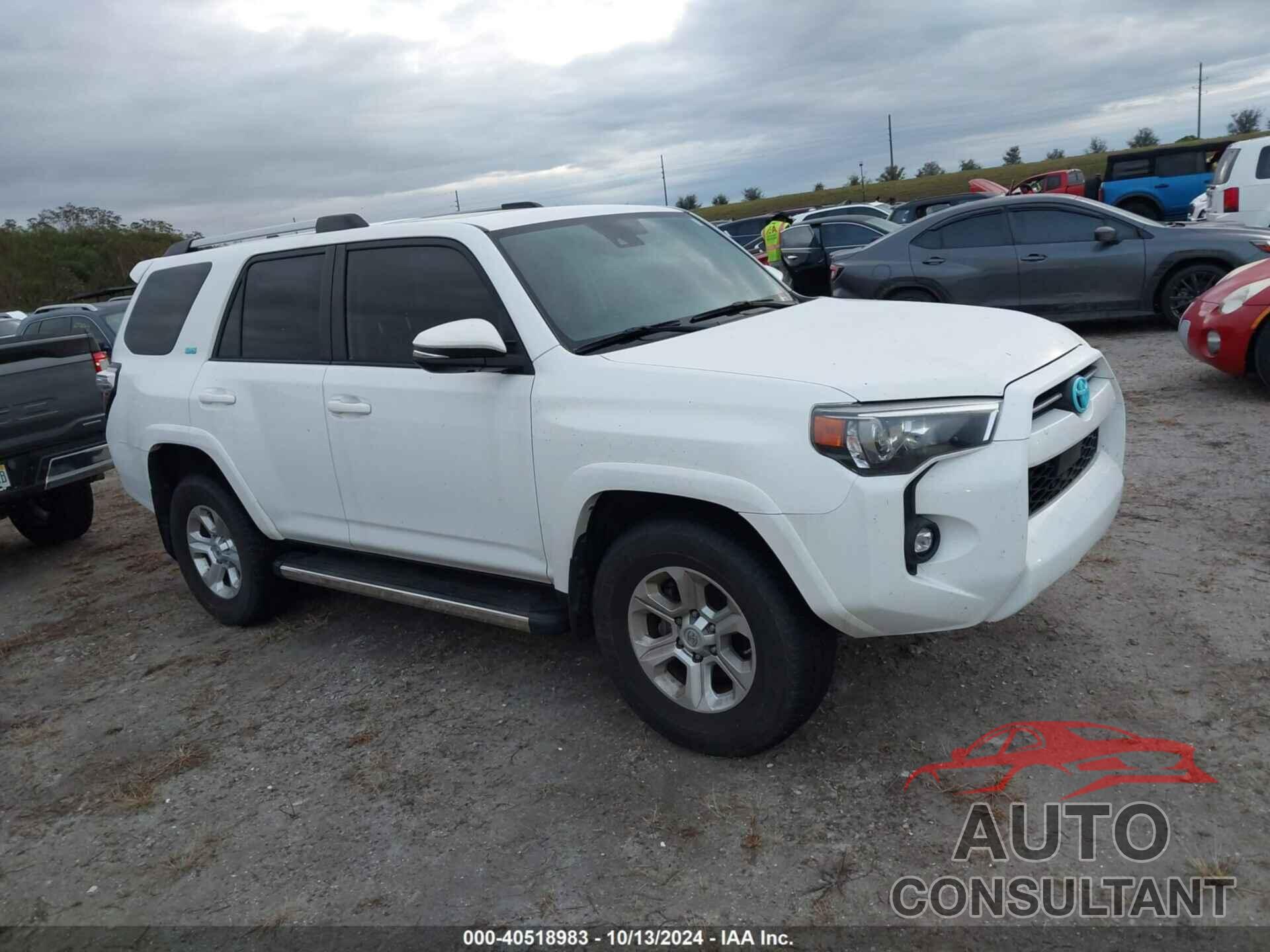 TOYOTA 4RUNNER 2021 - JTEFU5JR7M5241941