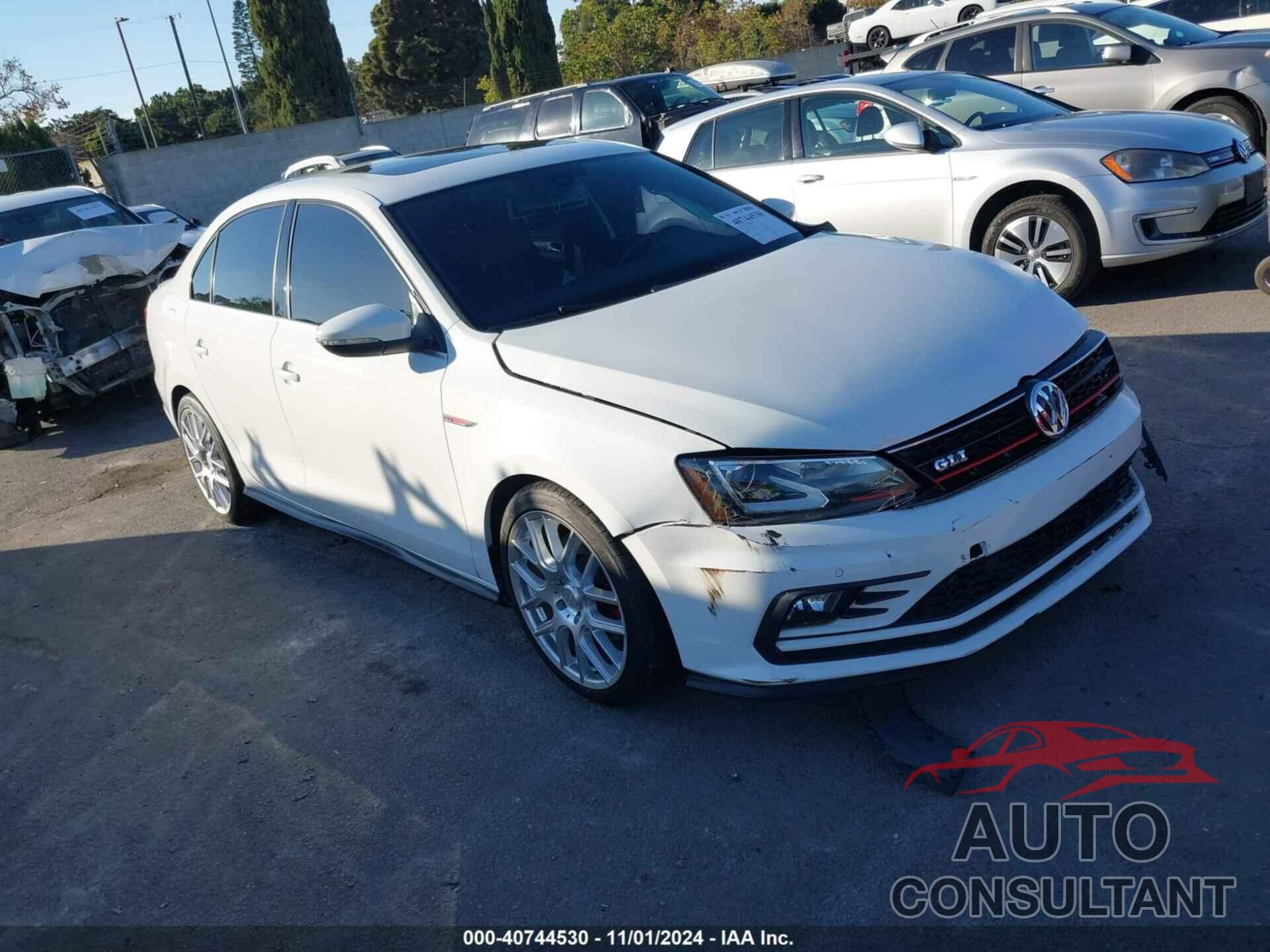 VOLKSWAGEN JETTA 2016 - 3VW4T7AJ7GM257055