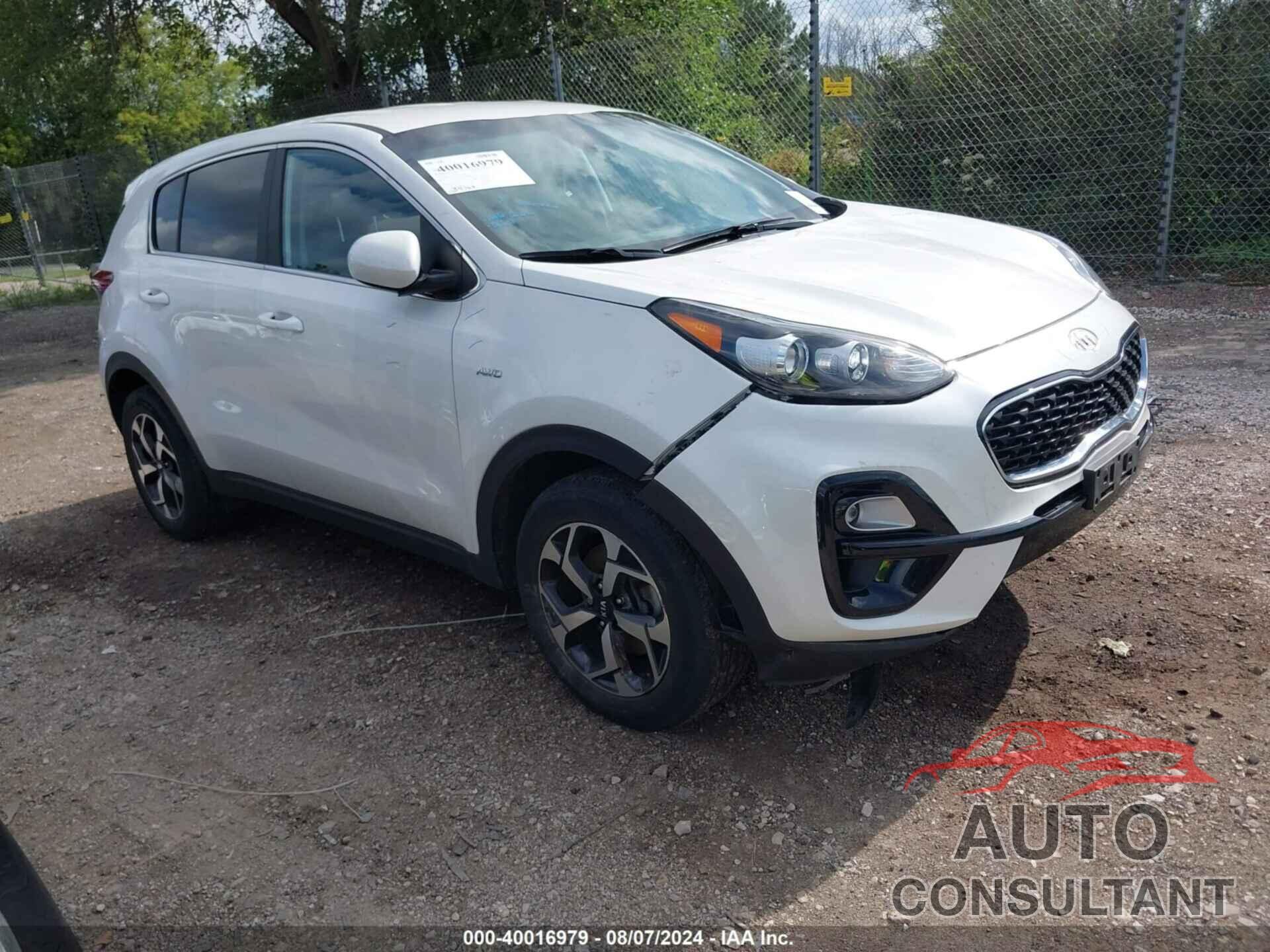 KIA SPORTAGE 2022 - KNDPMCAC5N7993667