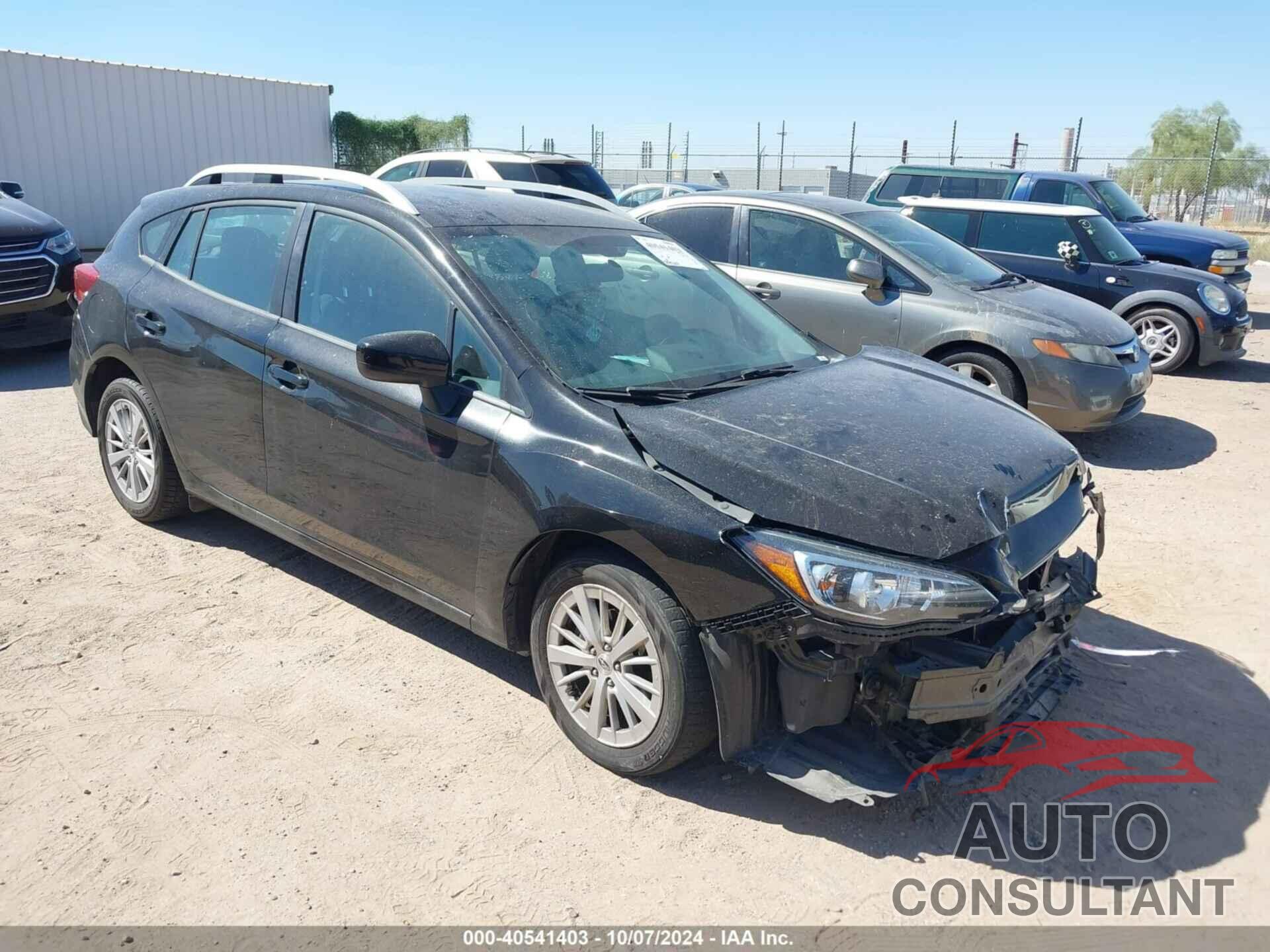 SUBARU IMPREZA 2018 - 4S3GTAD65J3747930