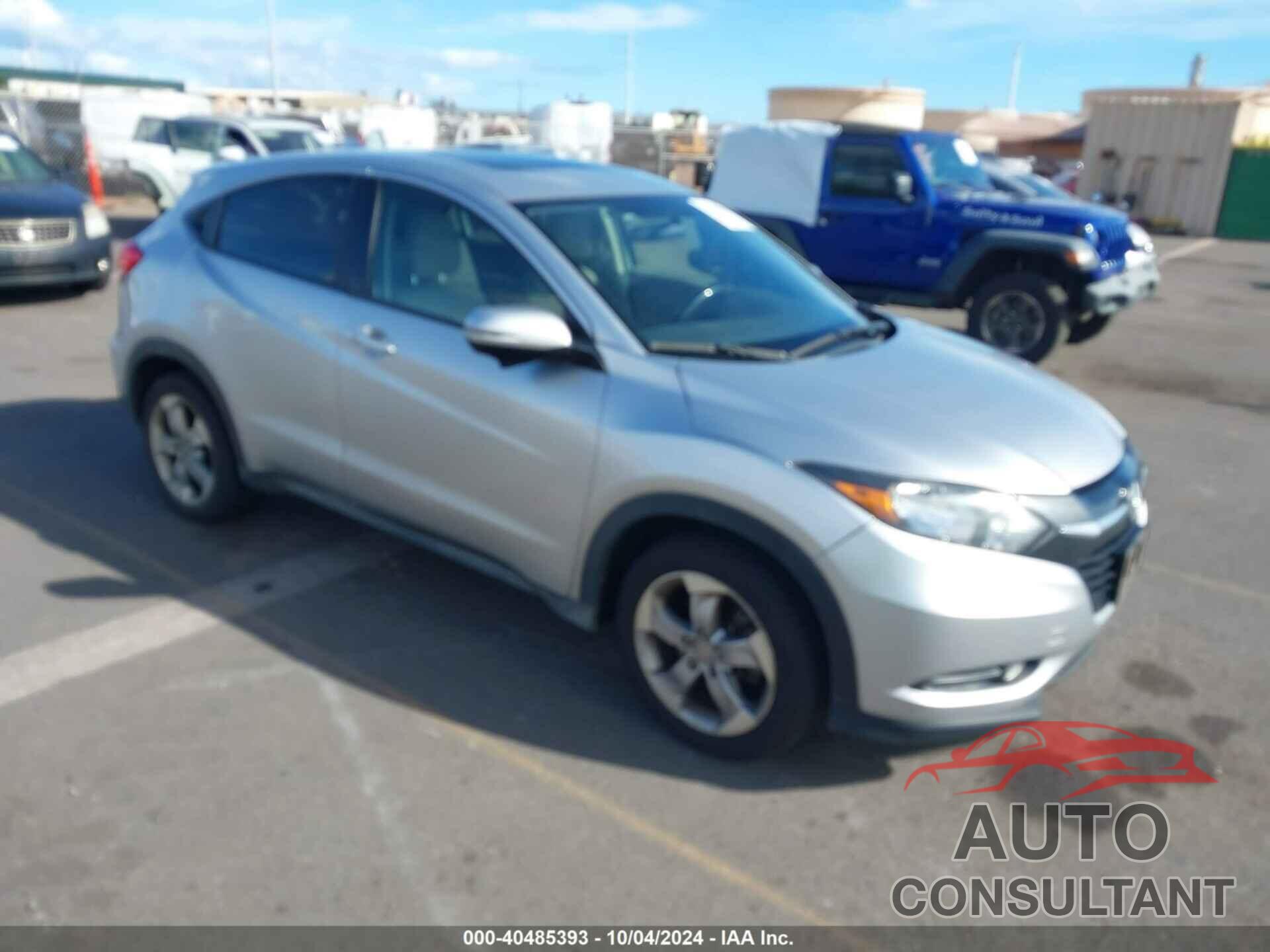 HONDA HR-V 2016 - 3CZRU5H50GM731585