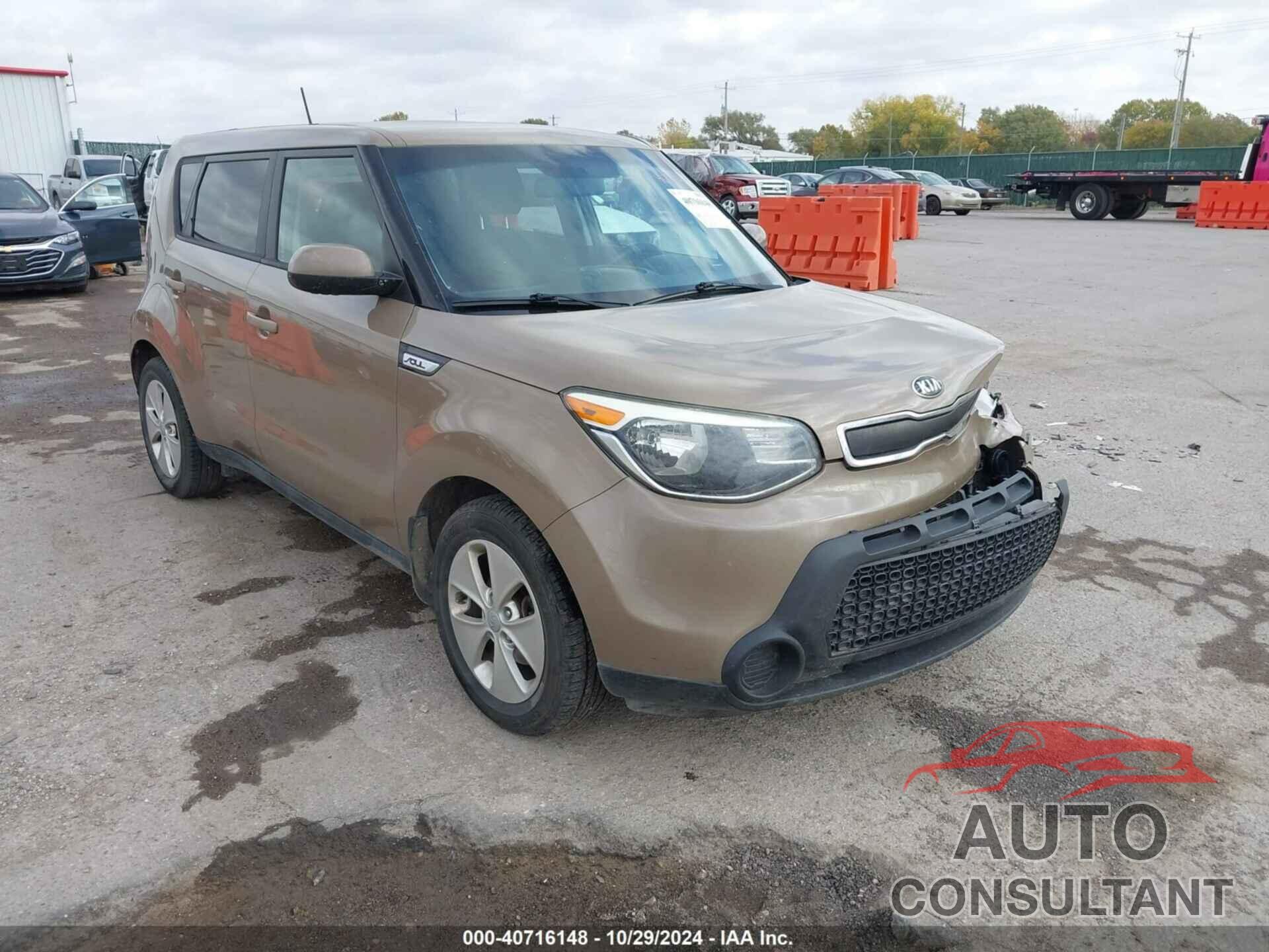 KIA SOUL 2015 - KNDJN2A29F7138671