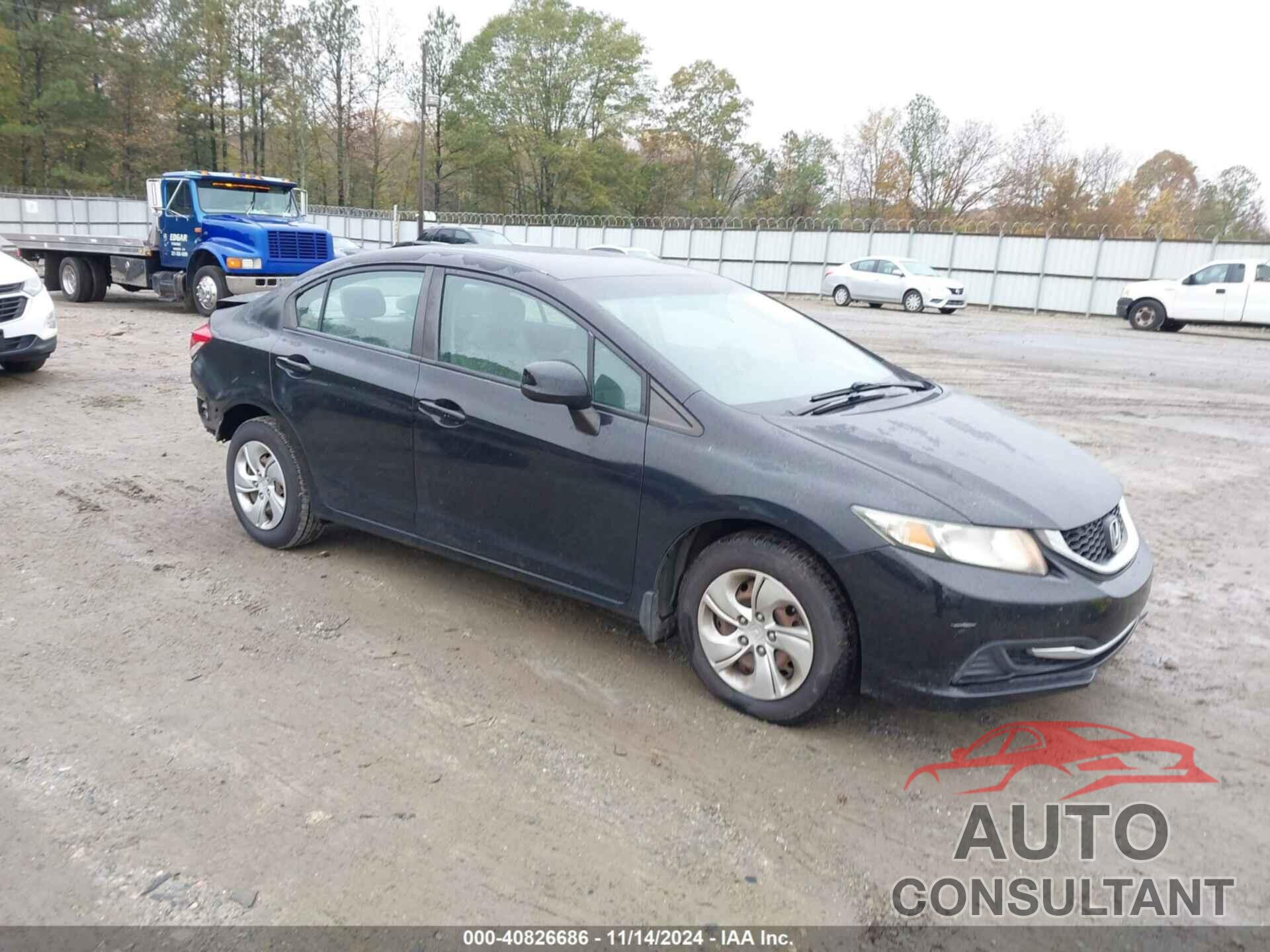 HONDA CIVIC 2013 - 2HGFB2F59DH518114