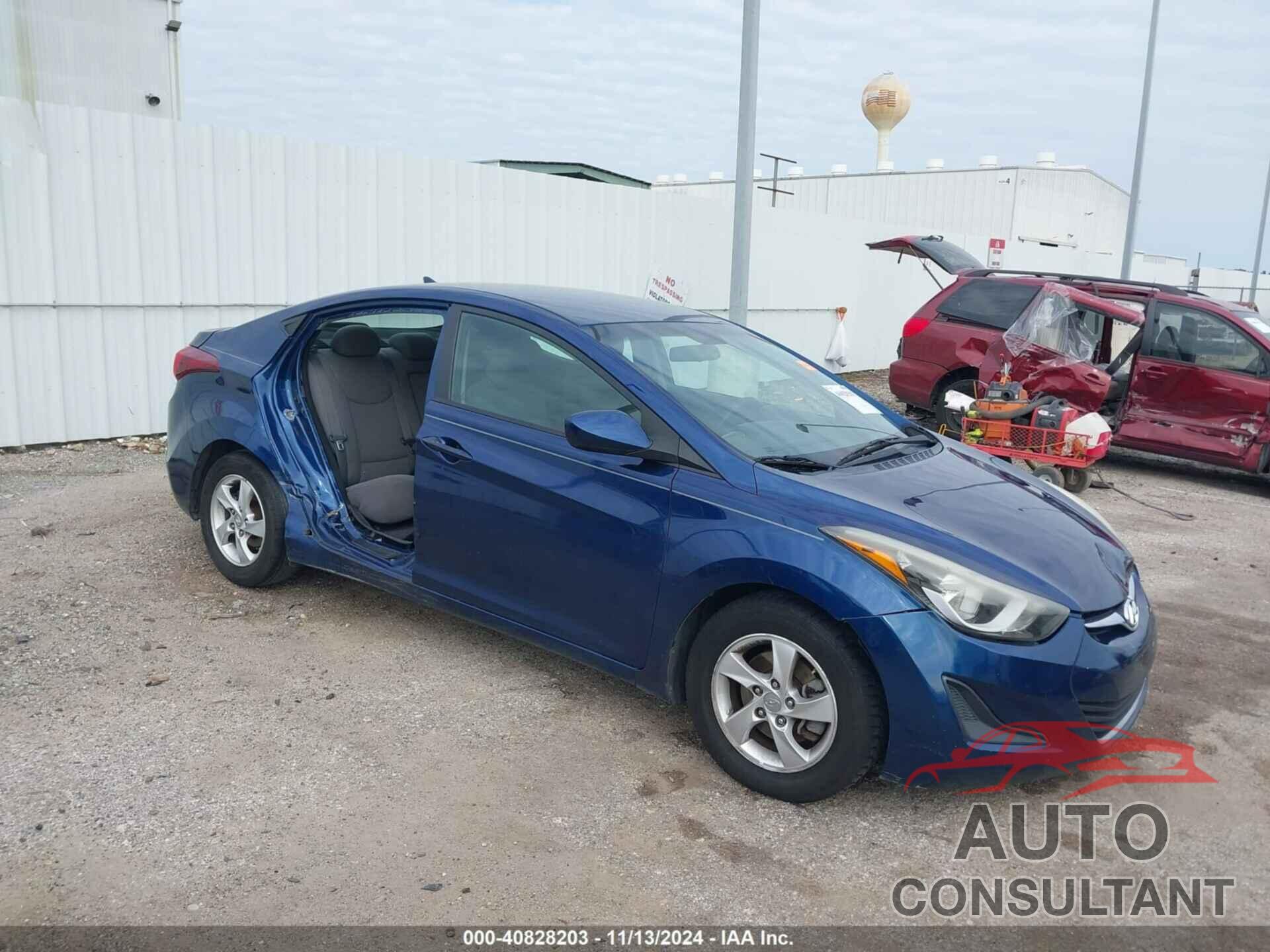 HYUNDAI ELANTRA 2015 - 5NPDH4AEXFH569705