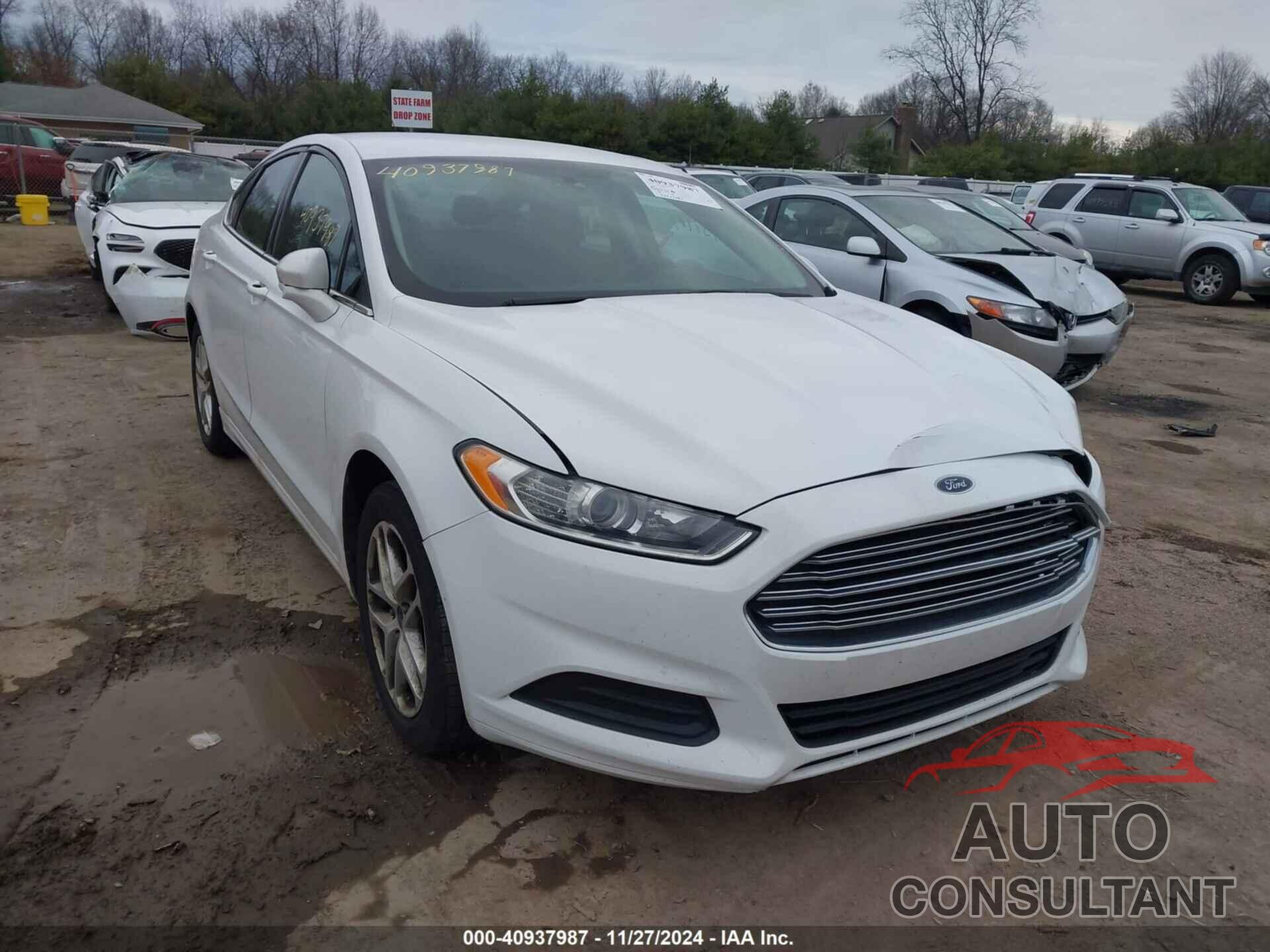 FORD FUSION 2013 - 3FA6P0H77DR364905