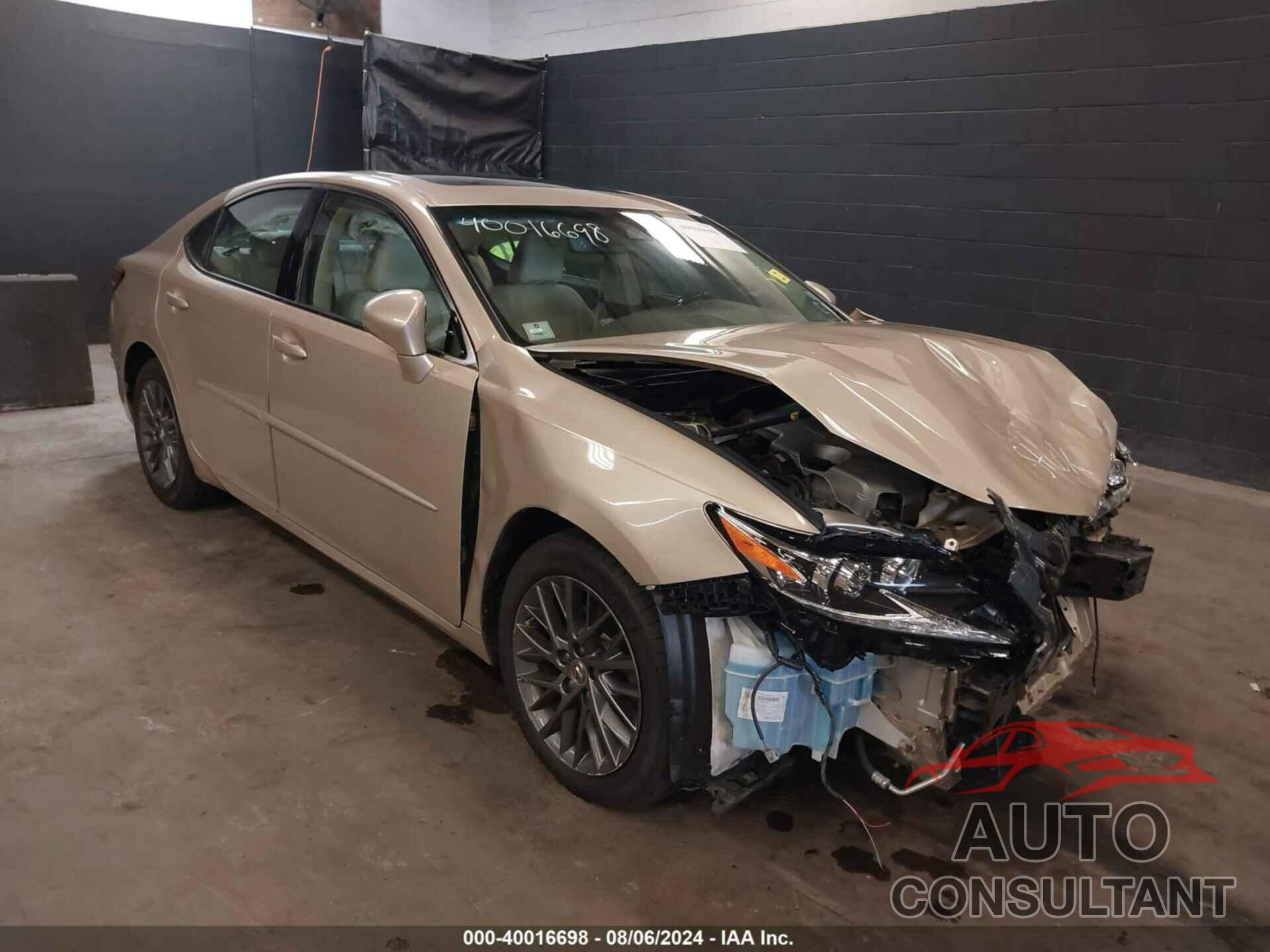 LEXUS ES 350 2018 - 58ABK1GG5JU110486