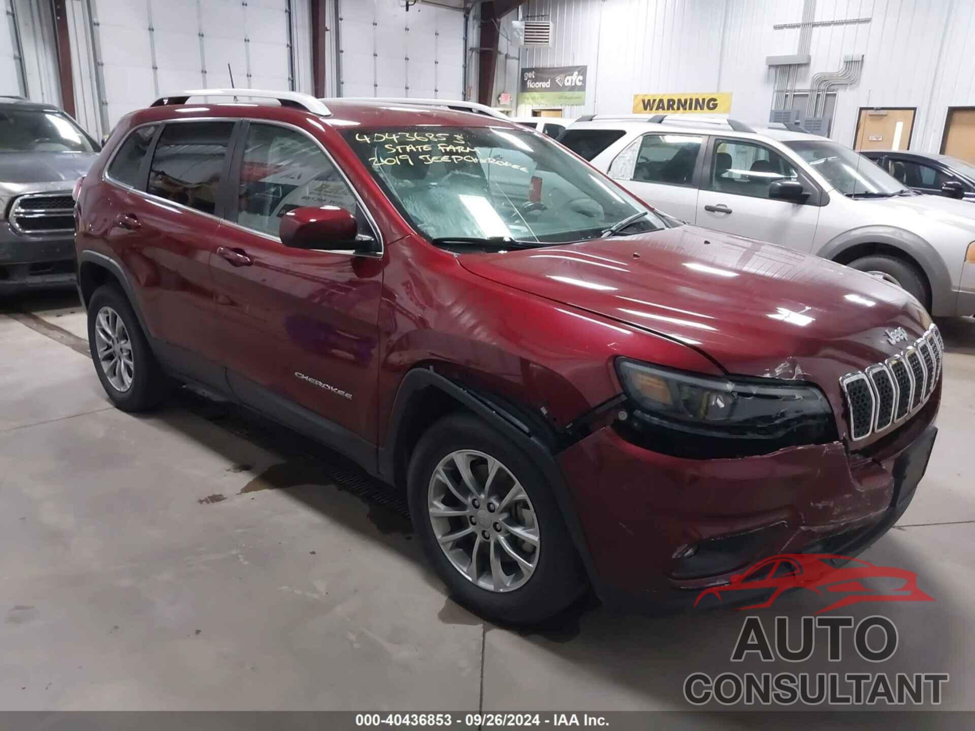 JEEP CHEROKEE 2019 - 1C4PJMLX3KD111990
