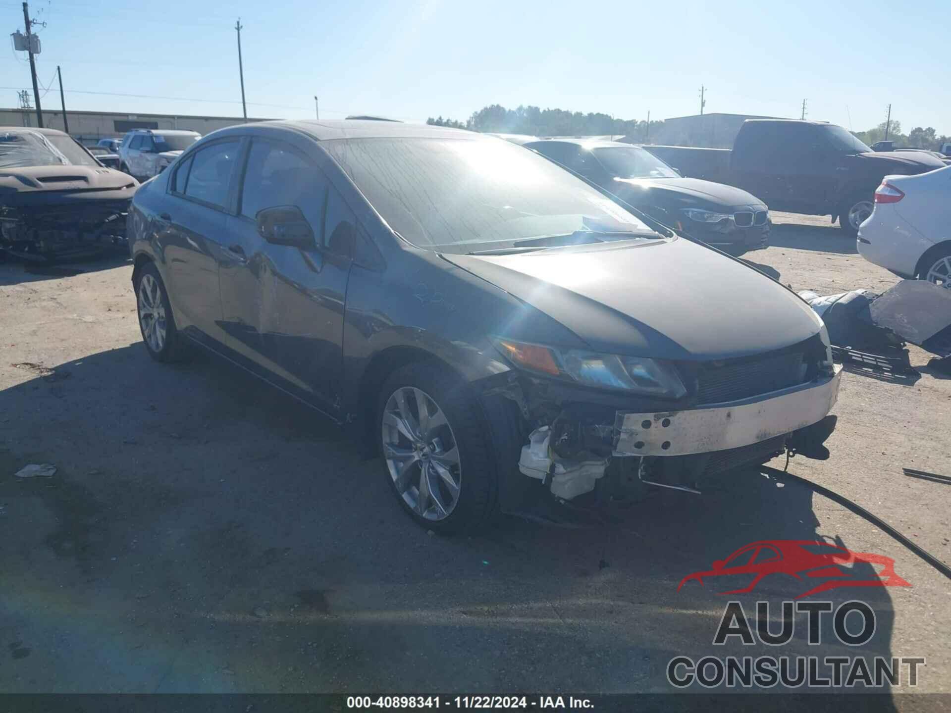 HONDA CIVIC 2012 - 2HGFB6E52CH701409