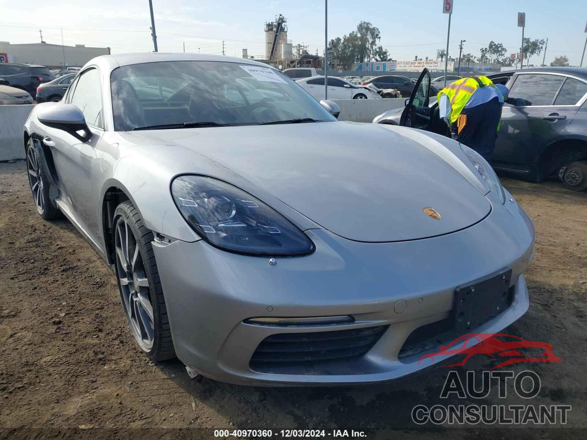 PORSCHE 718 CAYMAN 2021 - WP0AA2A82MS260377