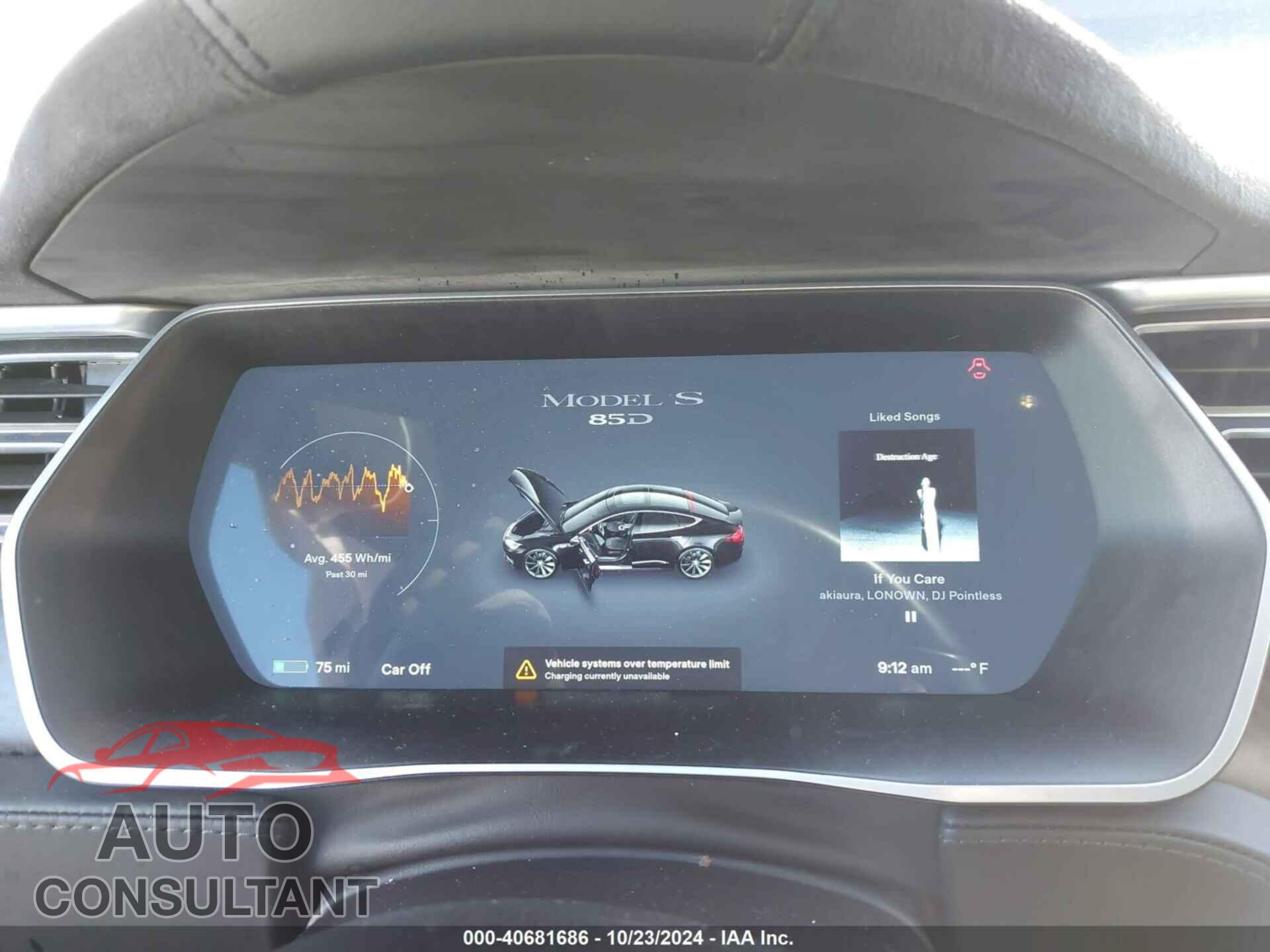 TESLA MODEL S 2016 - 5YJSA1E20GF122004