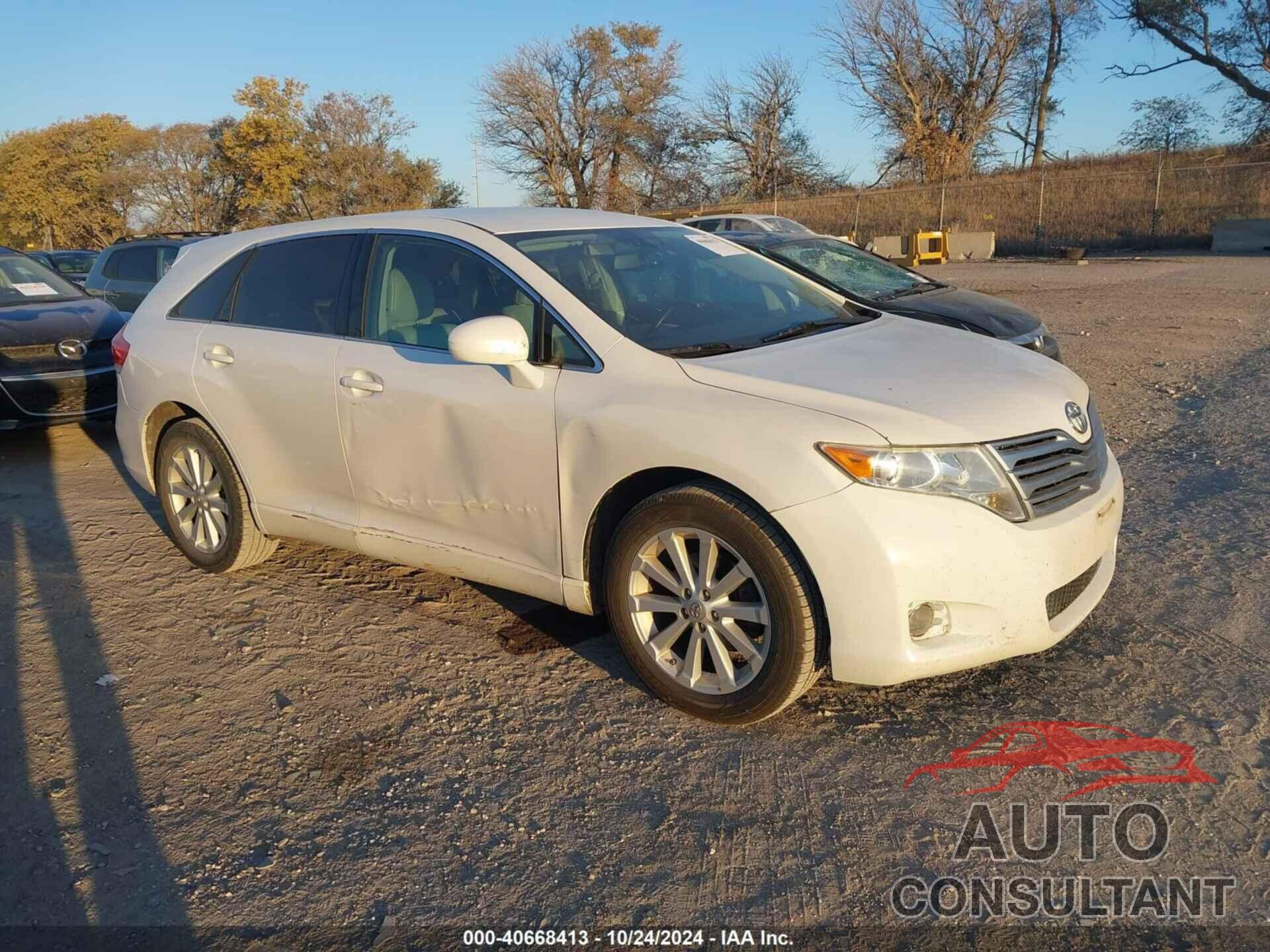 TOYOTA VENZA 2012 - 4T3ZA3BB7CU056053