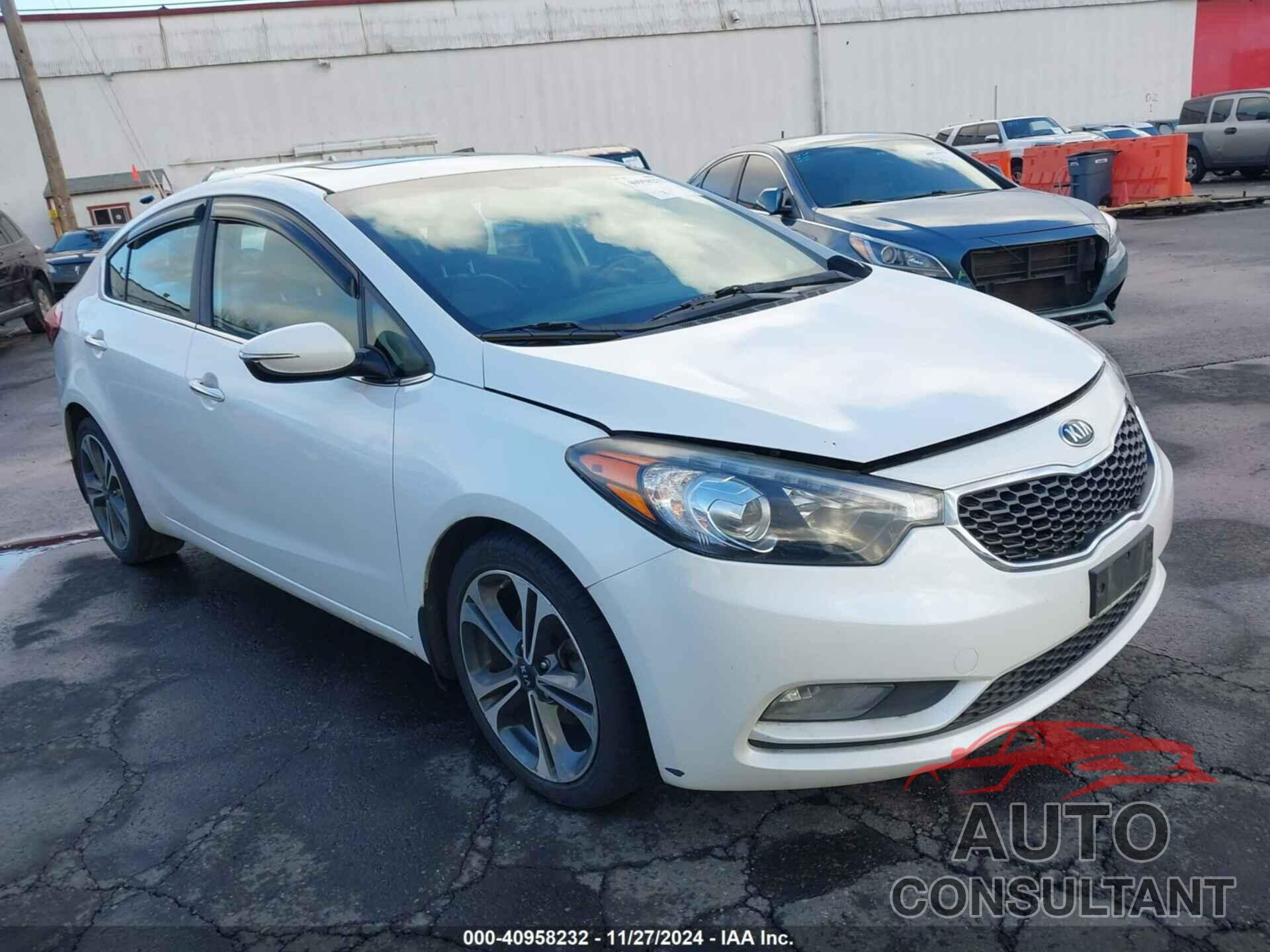 KIA FORTE 2016 - KNAFZ4A85G5522953